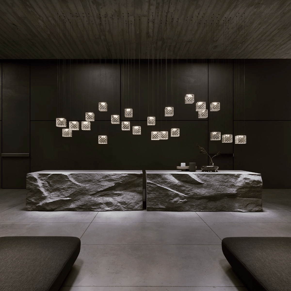 Crystal Pixels Customize Chandelier - YIOSI