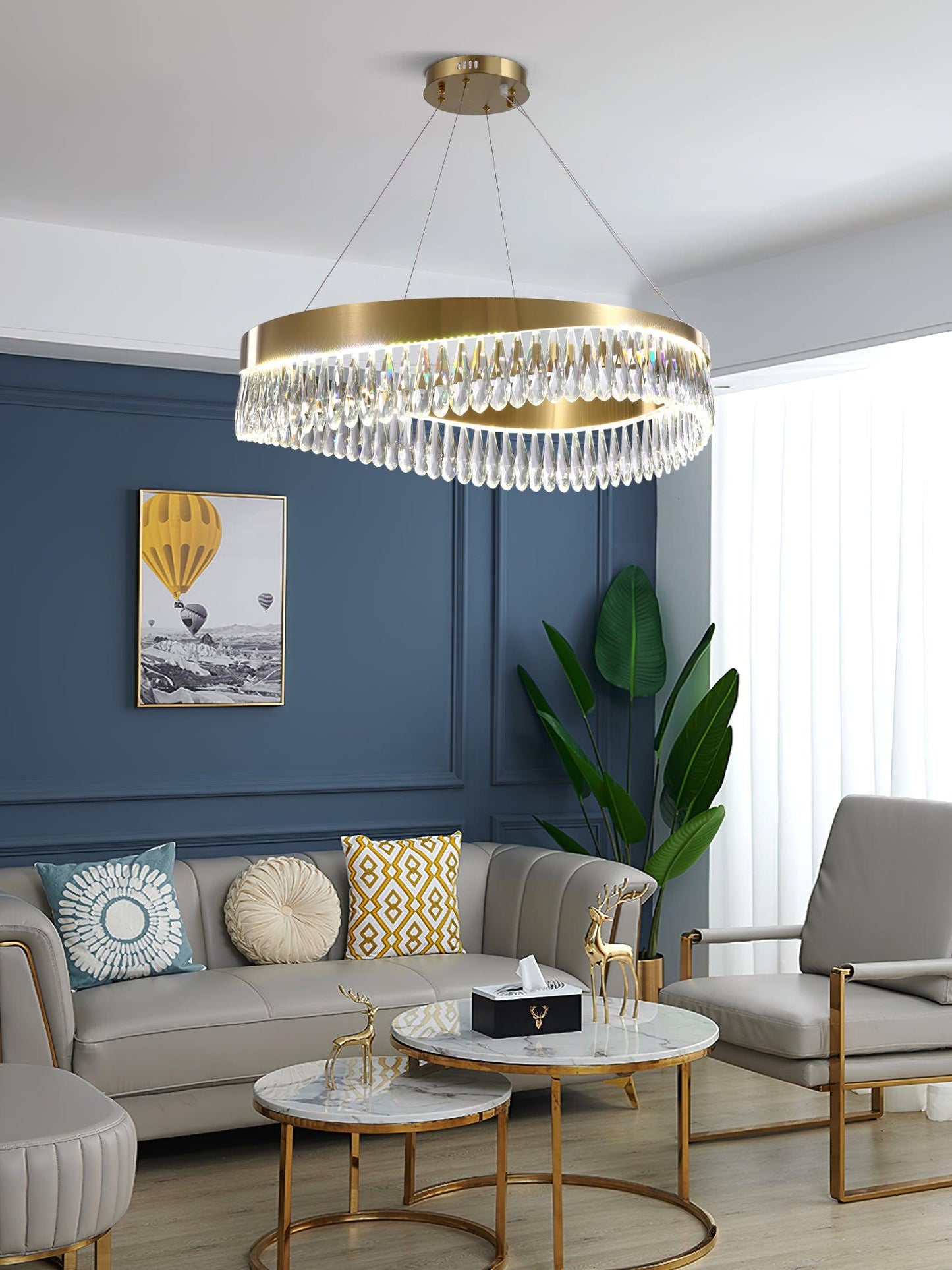 Crystal Sticks Chandelier - YIOSI