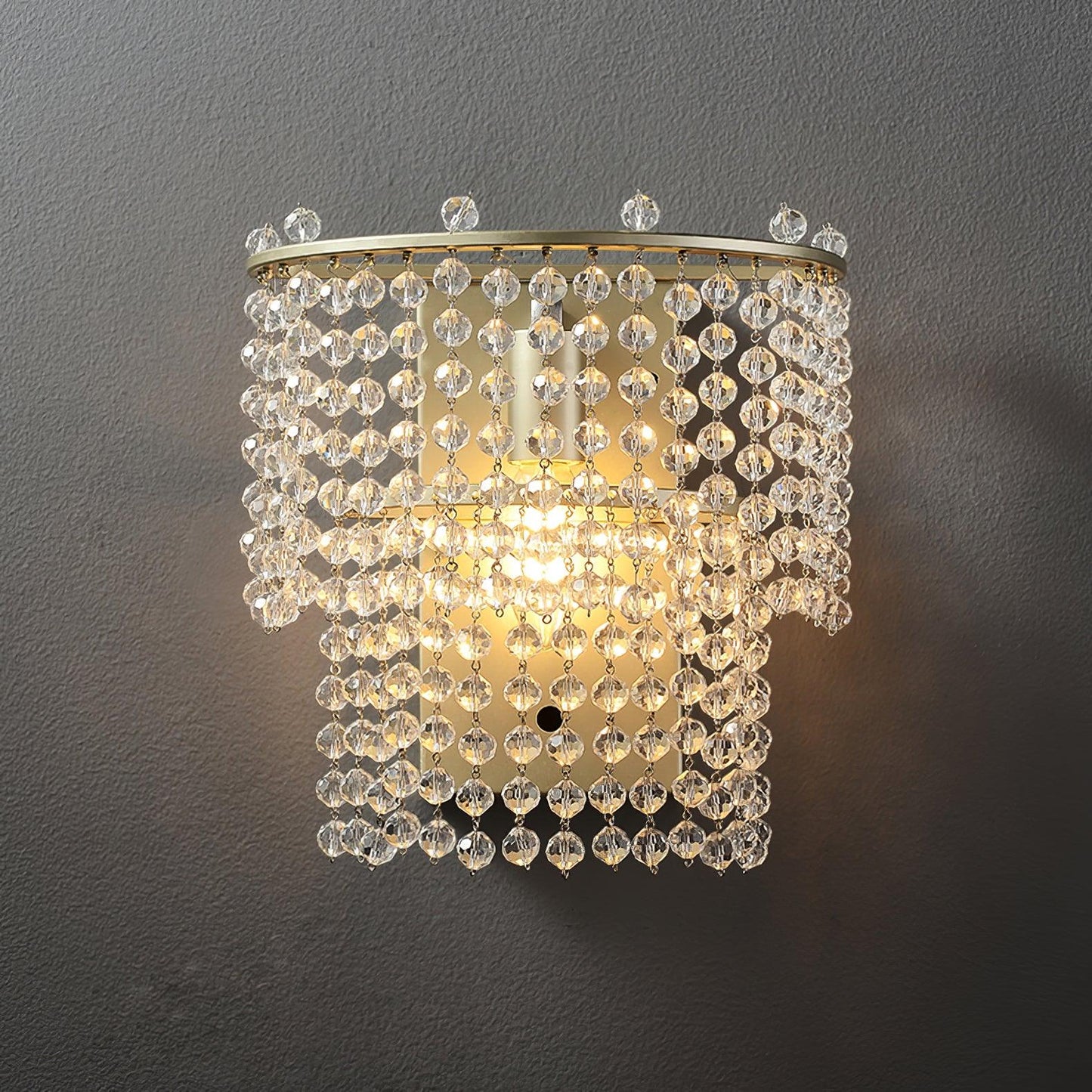 Crystal Waterfall Wall Light - YIOSI