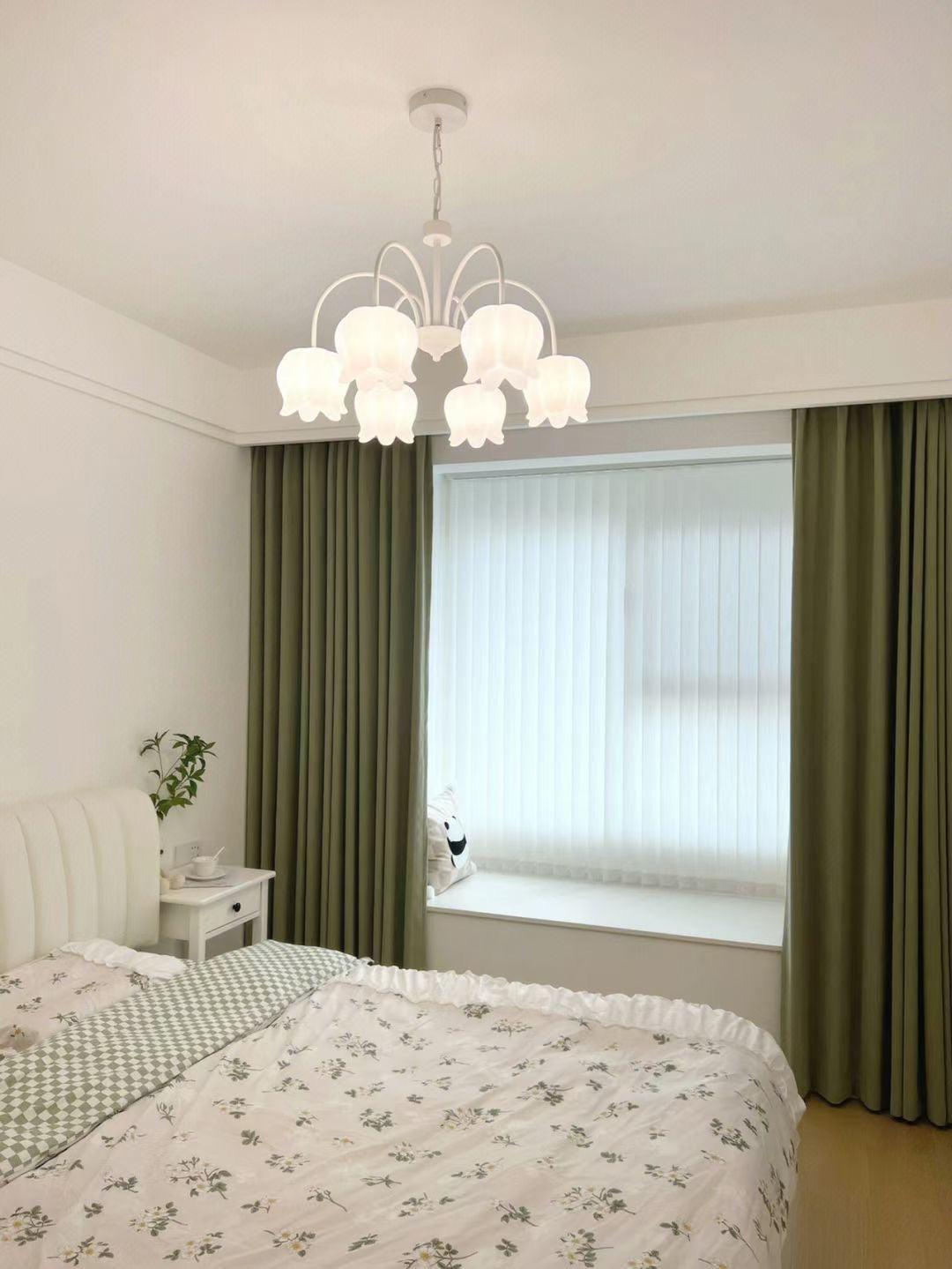 Curved Arm Bell Chandelier - YIOSI