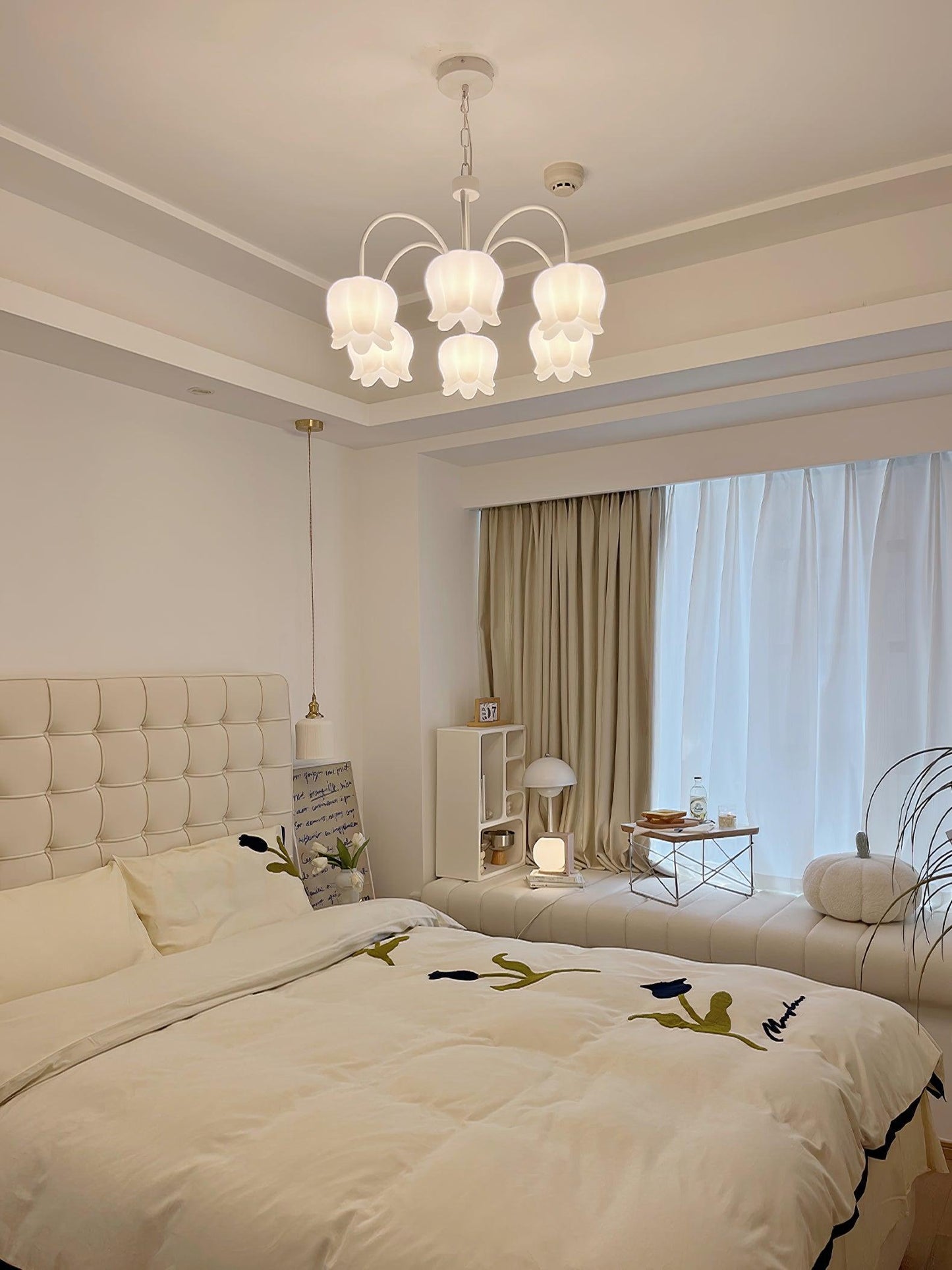 Curved Arm Bell Chandelier - YIOSI