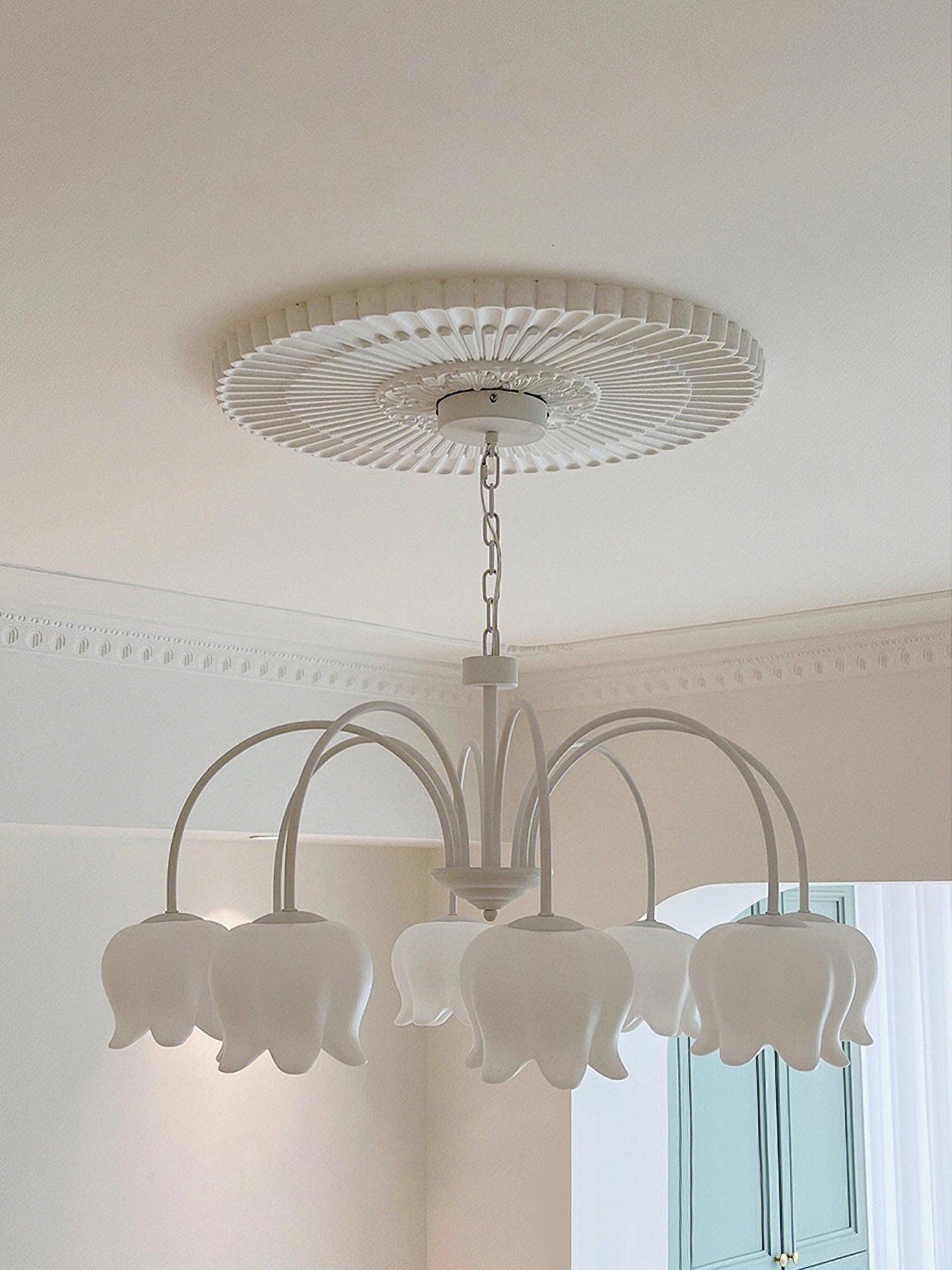 Curved Arm Bell Chandelier - YIOSI