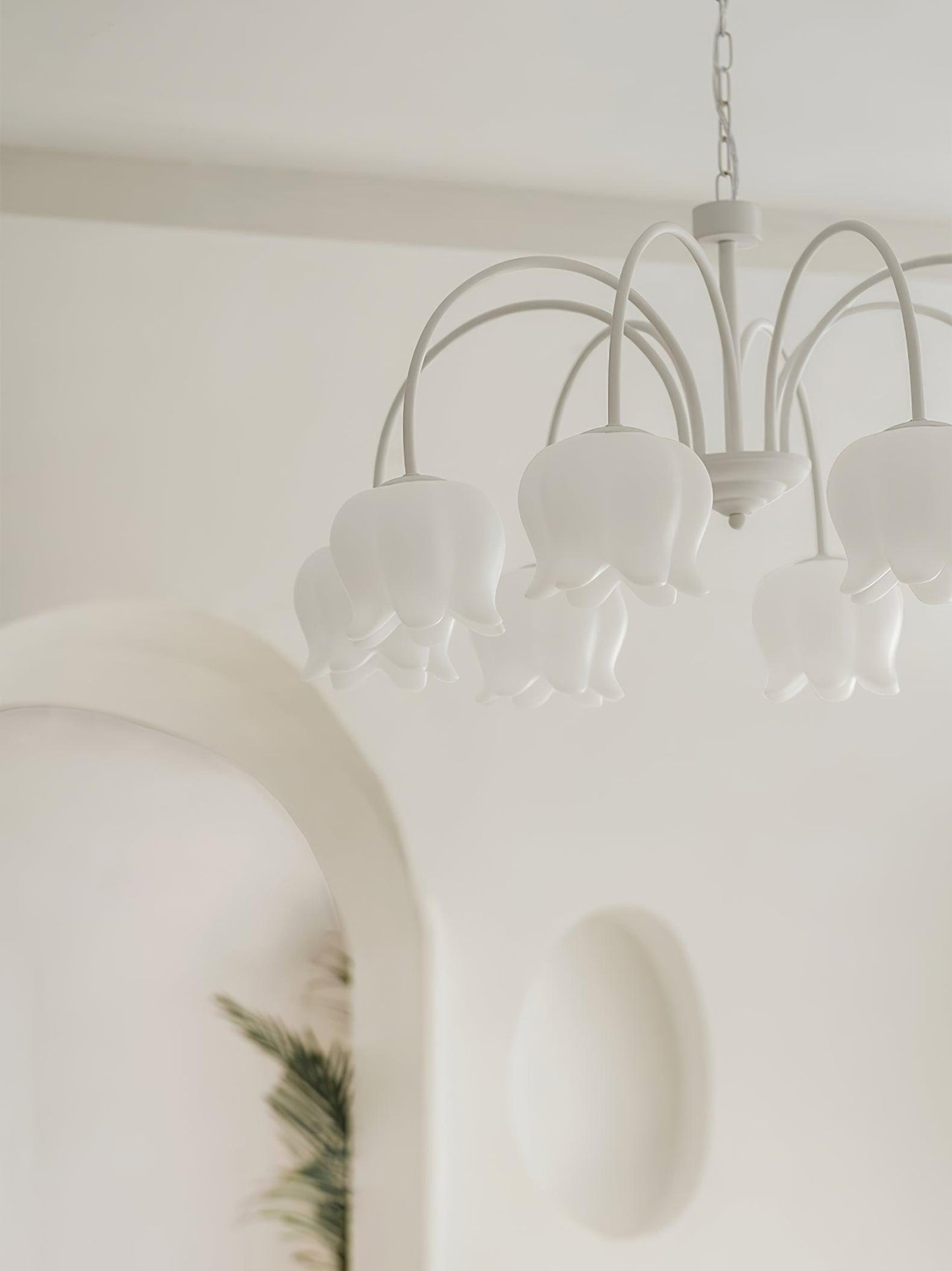Curved Arm Bell Chandelier - YIOSI