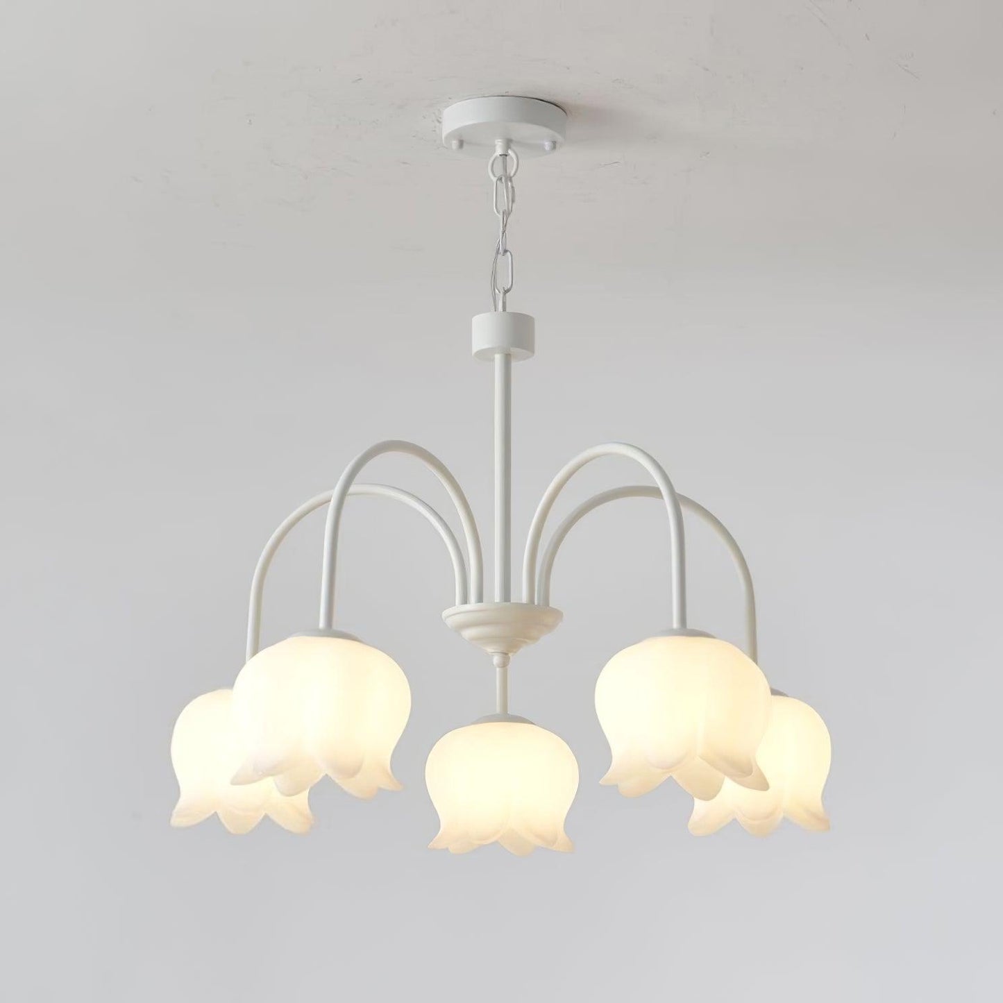 Curved Arm Bell Chandelier - YIOSI