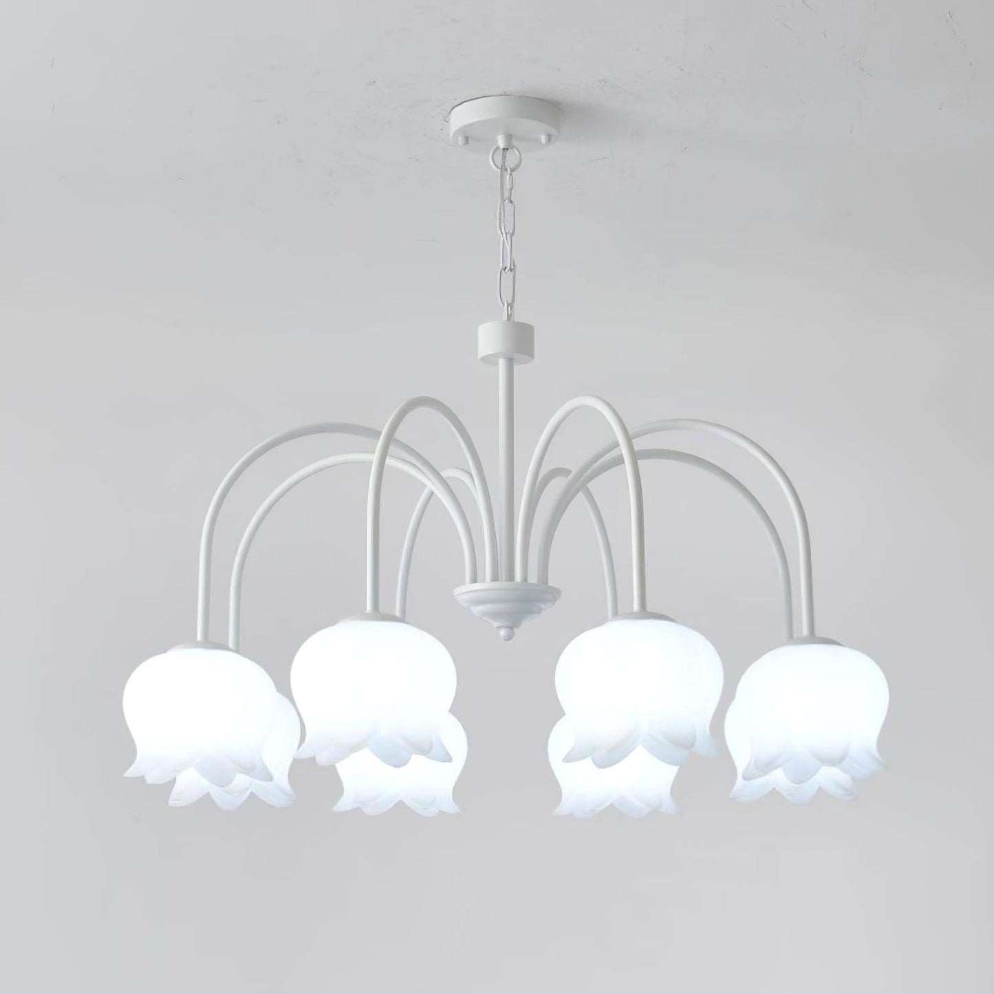 Curved Arm Bell Chandelier - YIOSI