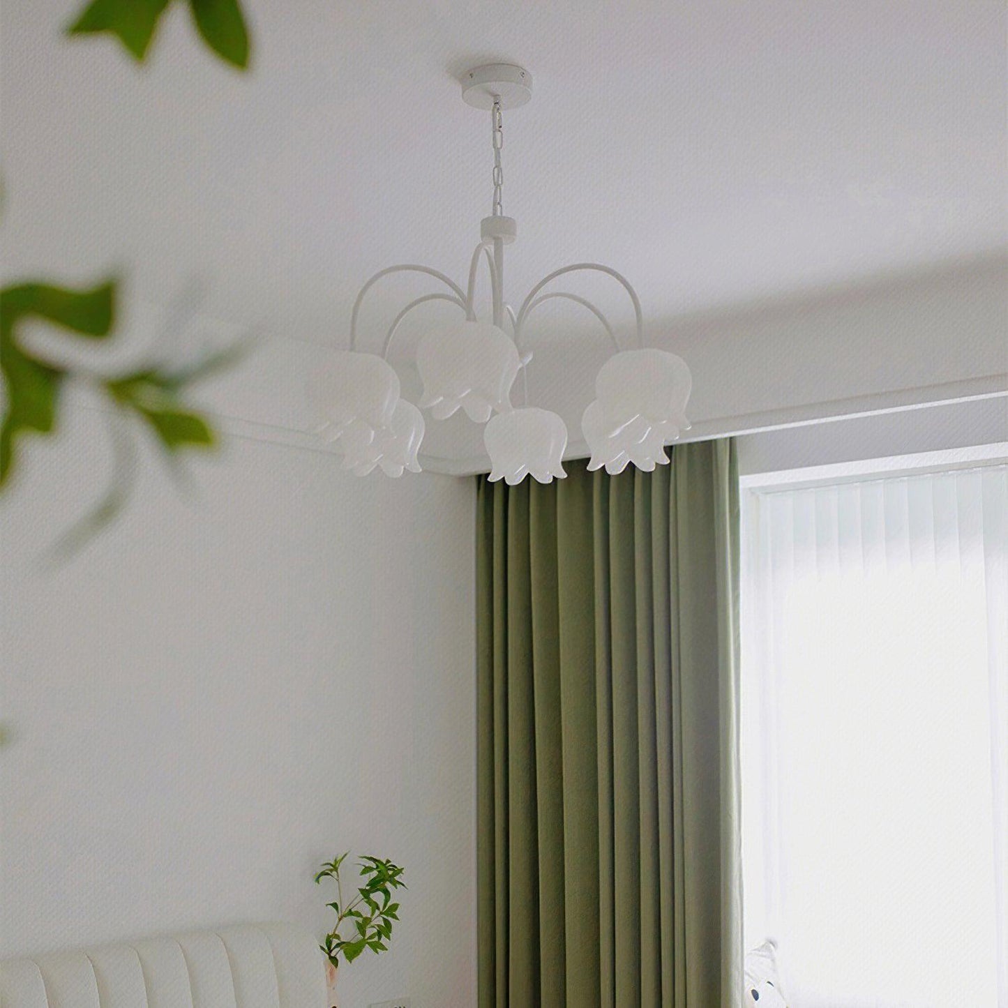 Curved Arm Bell Chandelier - YIOSI