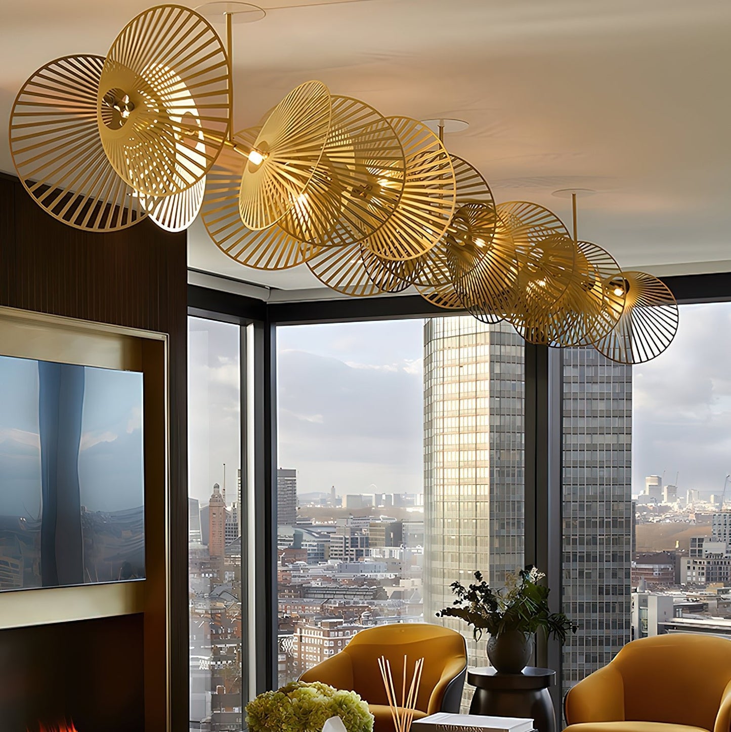 Cattail Leaf Chandelier - YIOSI