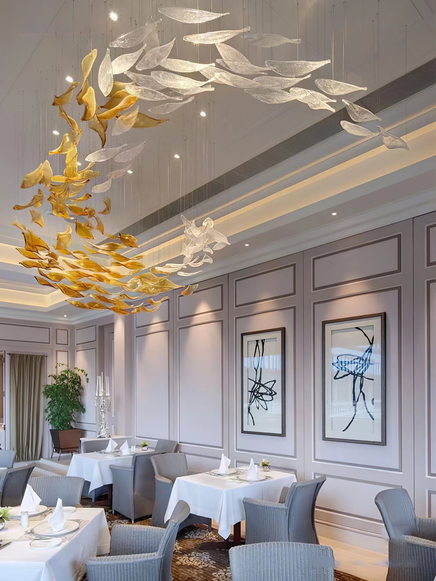 Swaying Leaves Chandelier - YIOSI