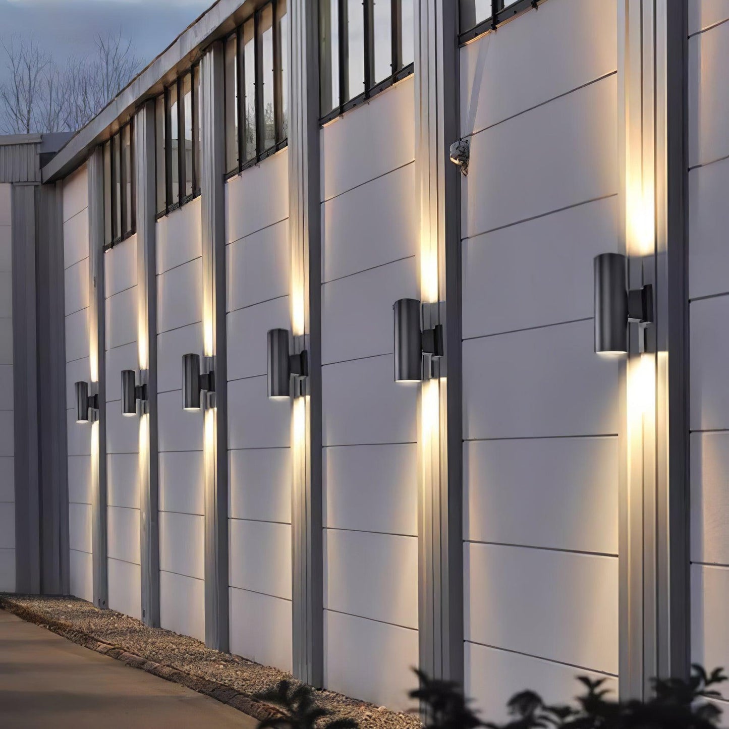 Vakkerlight Cylindrical Outdoor Wall Light – 4.3