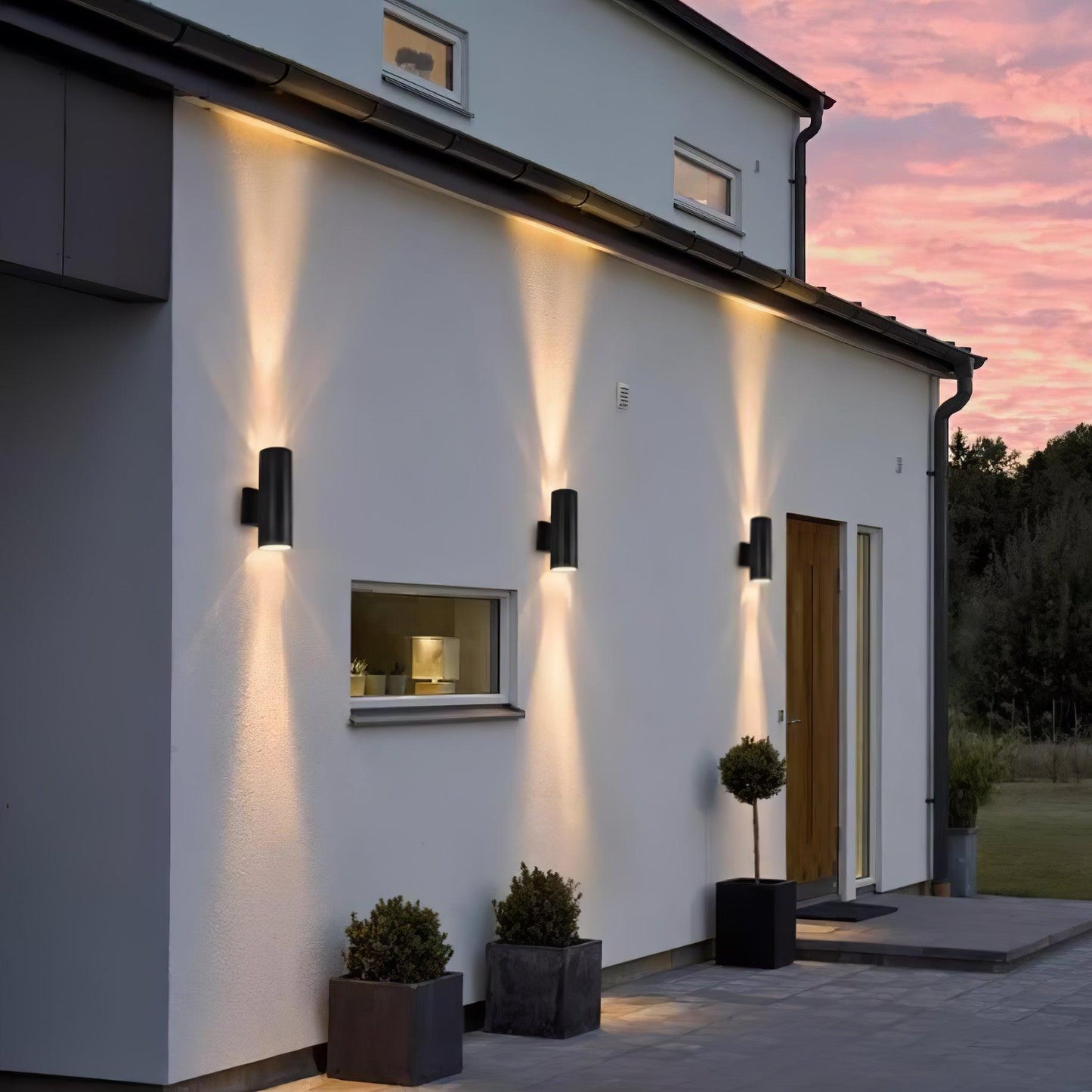 Vakkerlight Cylindrical Outdoor Wall Light – 4.3