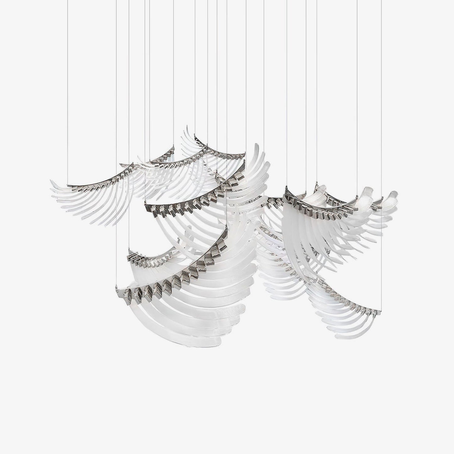 Bird Feather Wings Chandelier - YIOSI