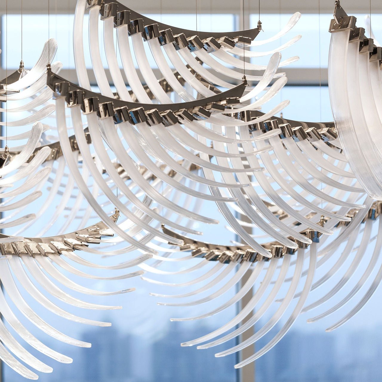 Bird Feather Wings Chandelier - YIOSI