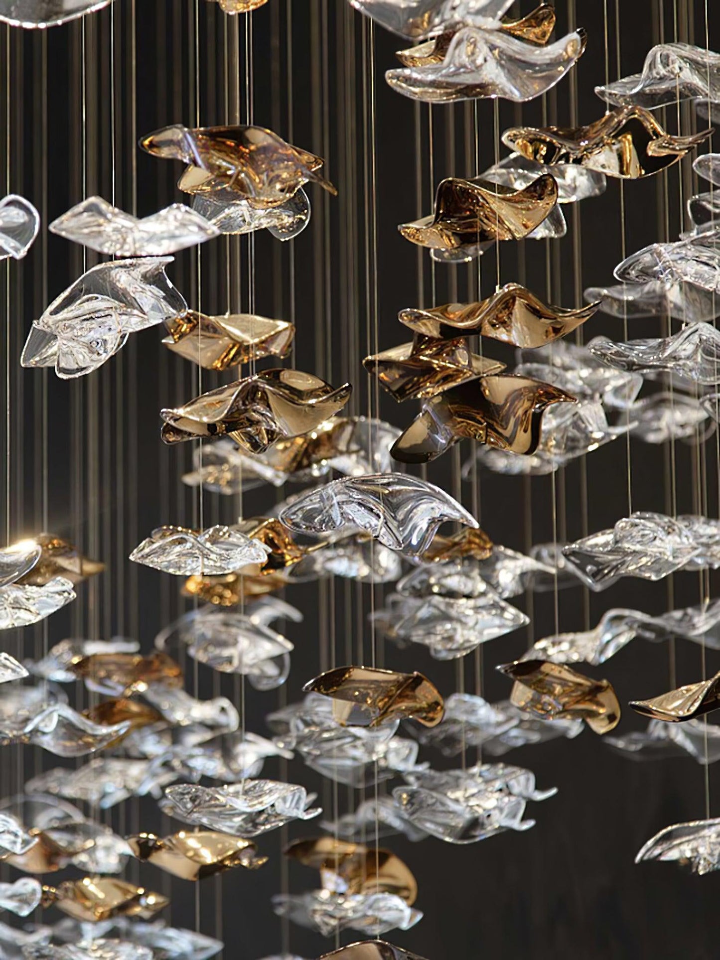 Sand Sea Art Glass Pendants - YIOSI