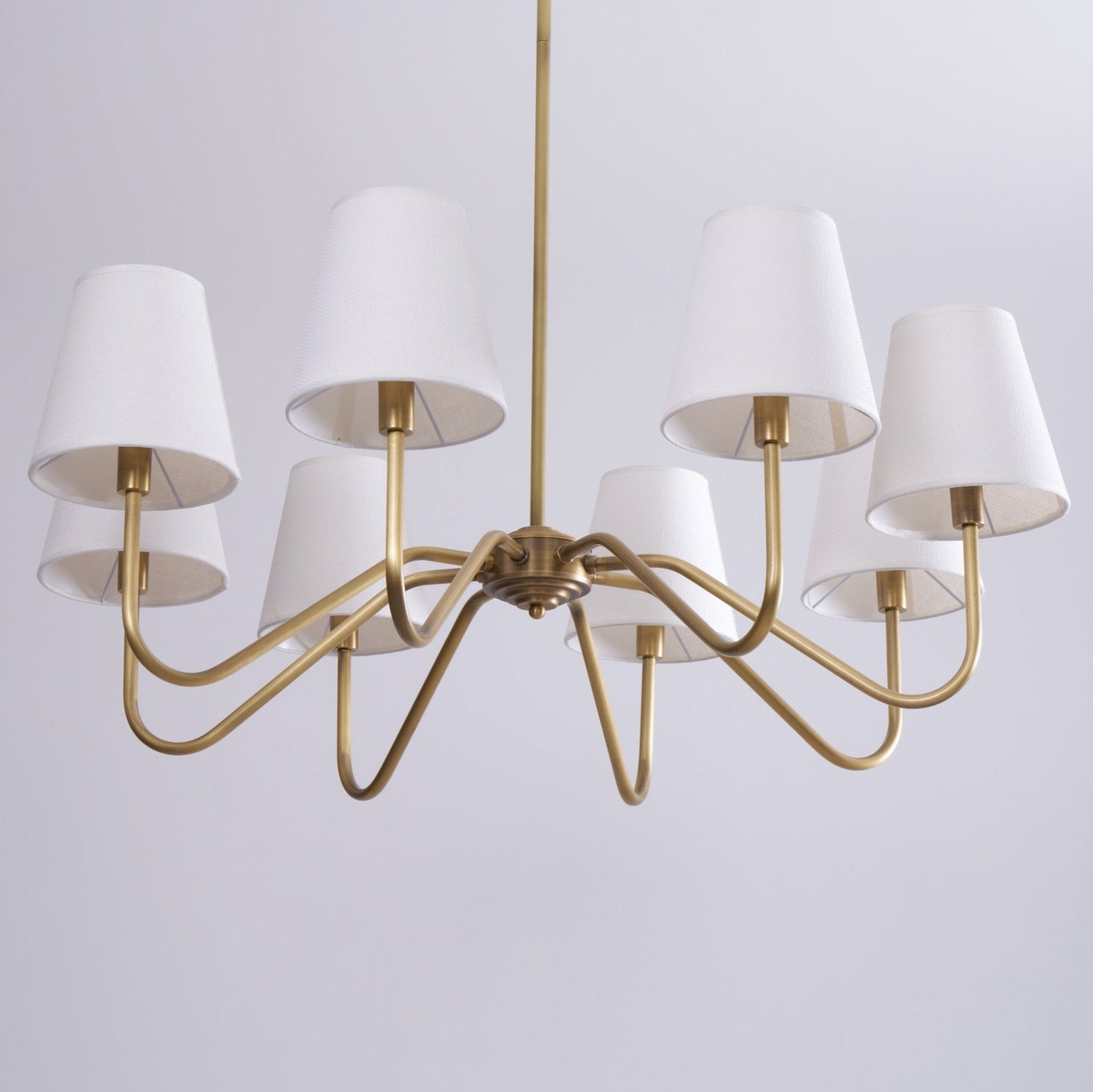 Opaluxe Brass Chandelier - YIOSI