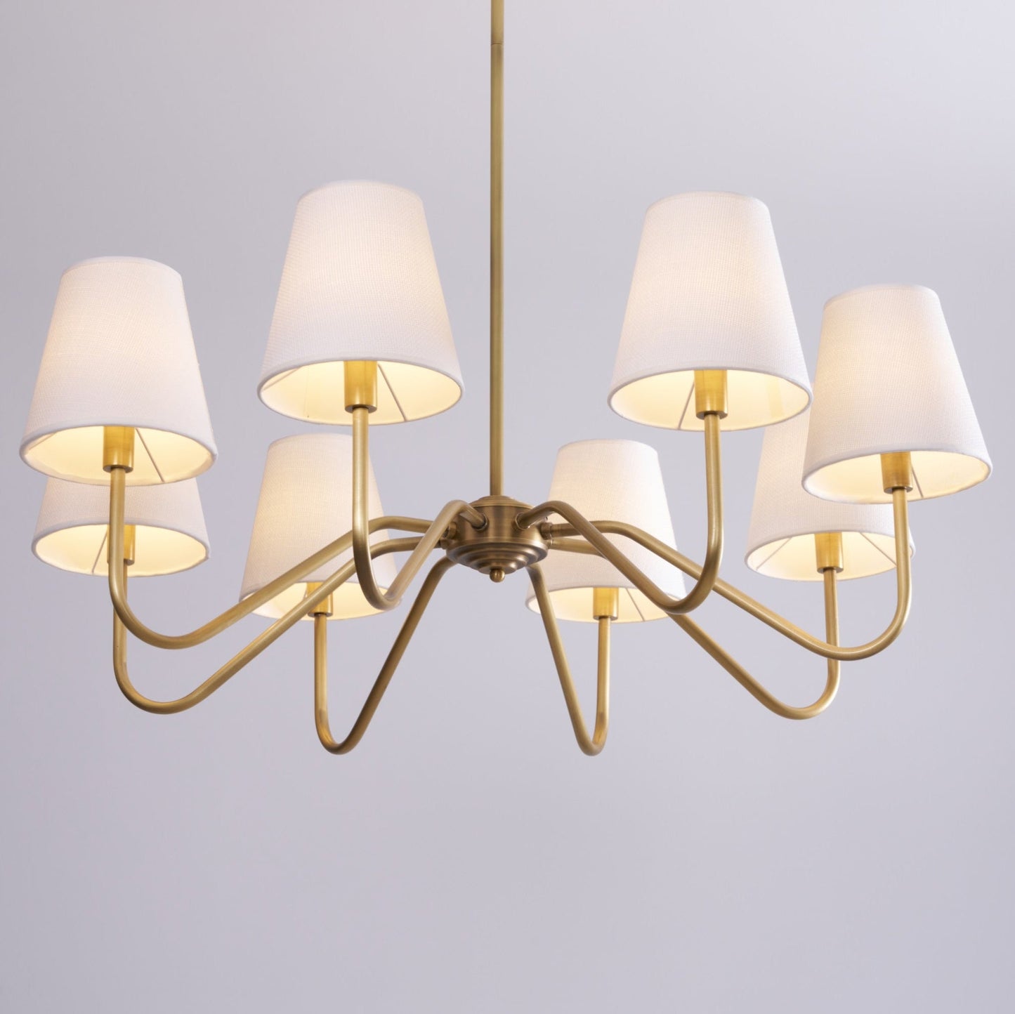 Opaluxe Brass Chandelier - YIOSI