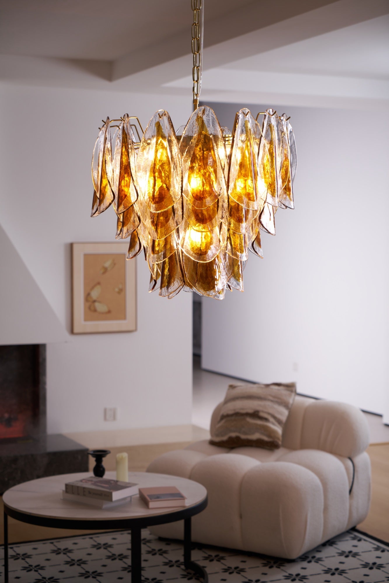 Solviva Murano Glass Chandelier - YIOSI