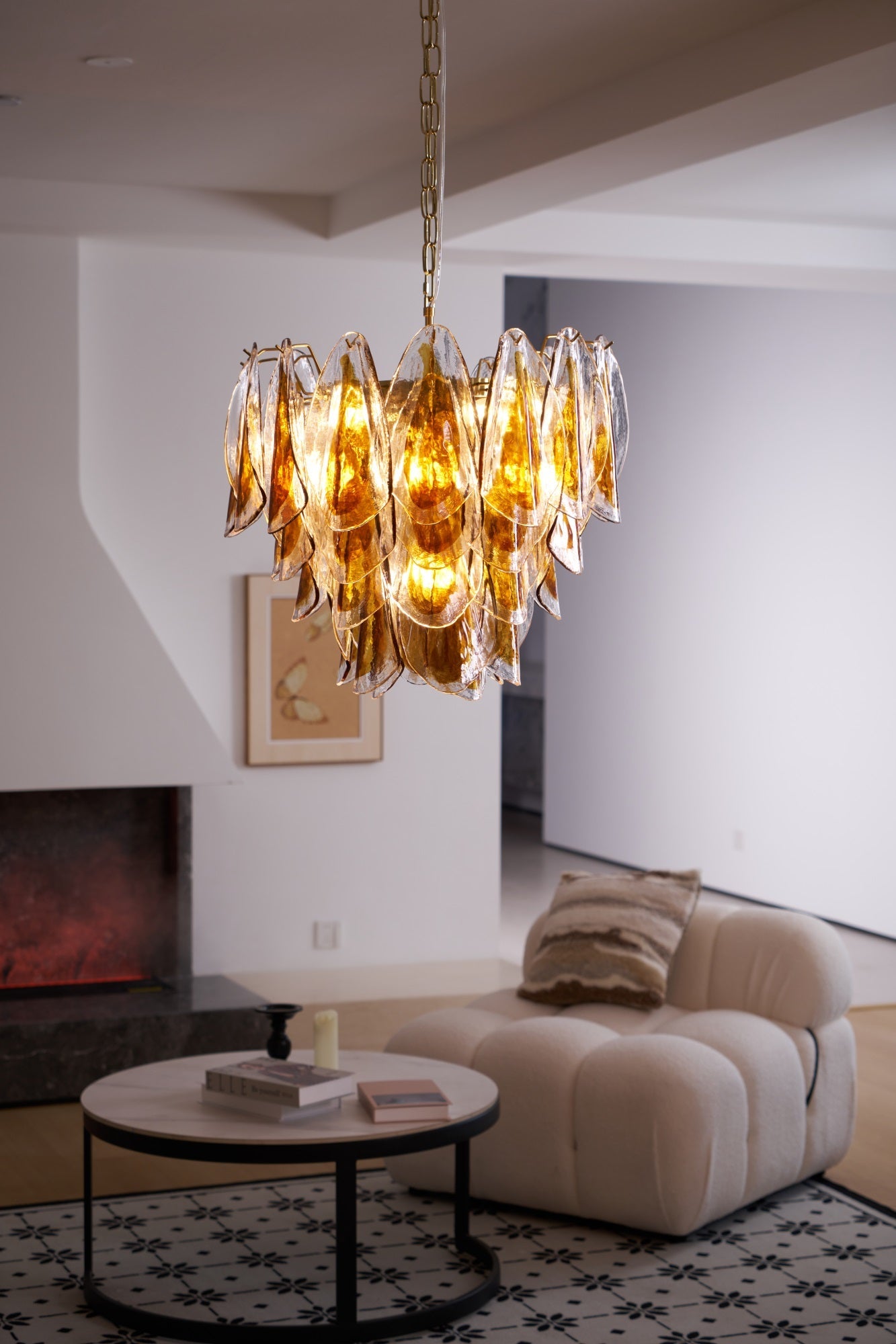 Solviva Murano Glass Chandelier - YIOSI