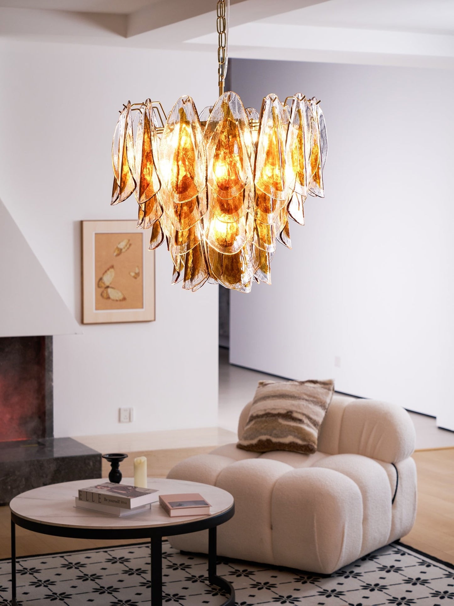 Solviva Murano Glass Chandelier - YIOSI