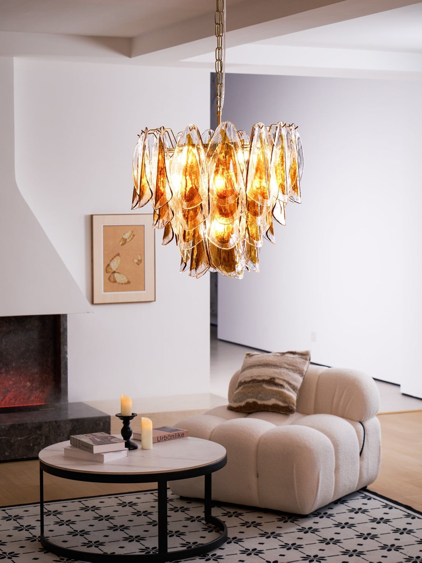Solviva Murano Glass Chandelier - YIOSI