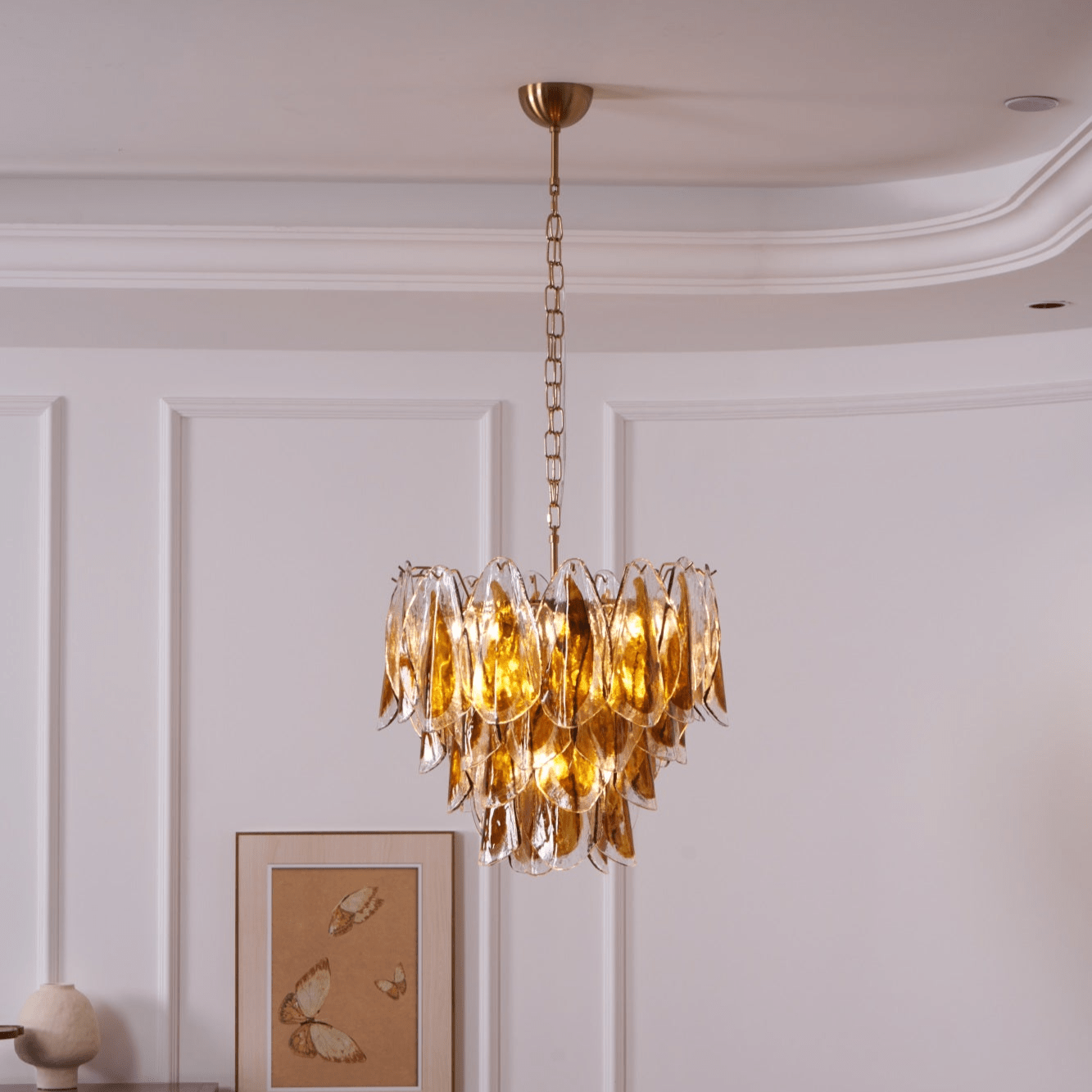 Solviva Murano Glass Chandelier - YIOSI