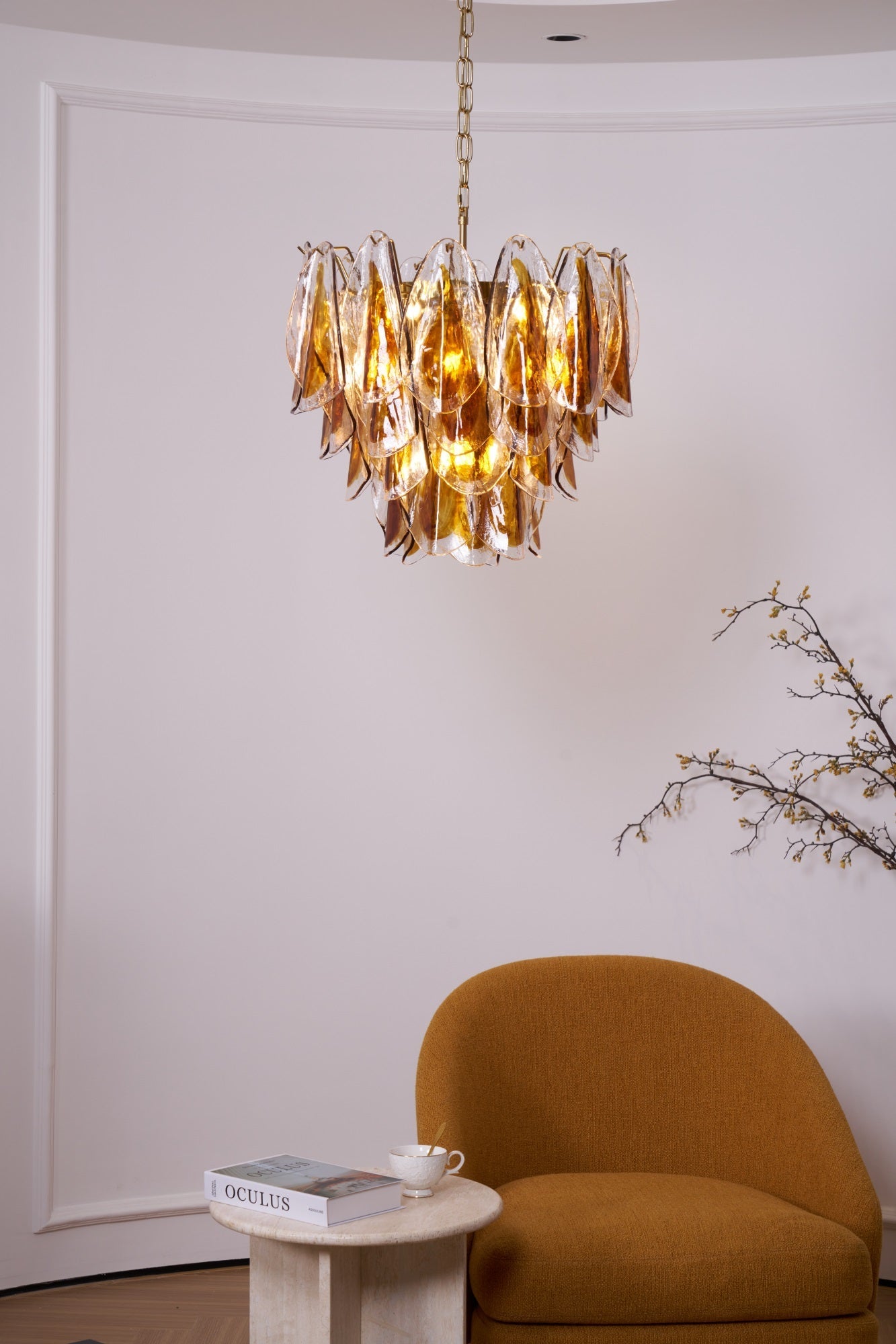 Solviva Murano Glass Chandelier - YIOSI