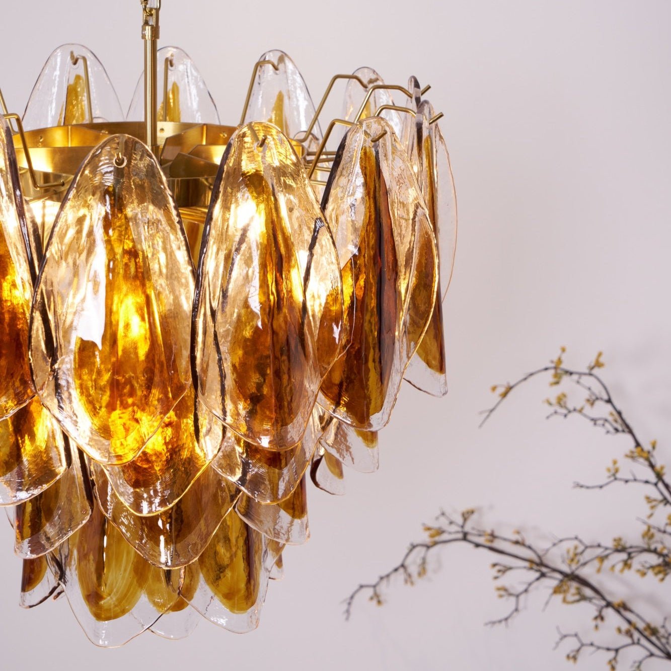 Solviva Murano Glass Chandelier - YIOSI