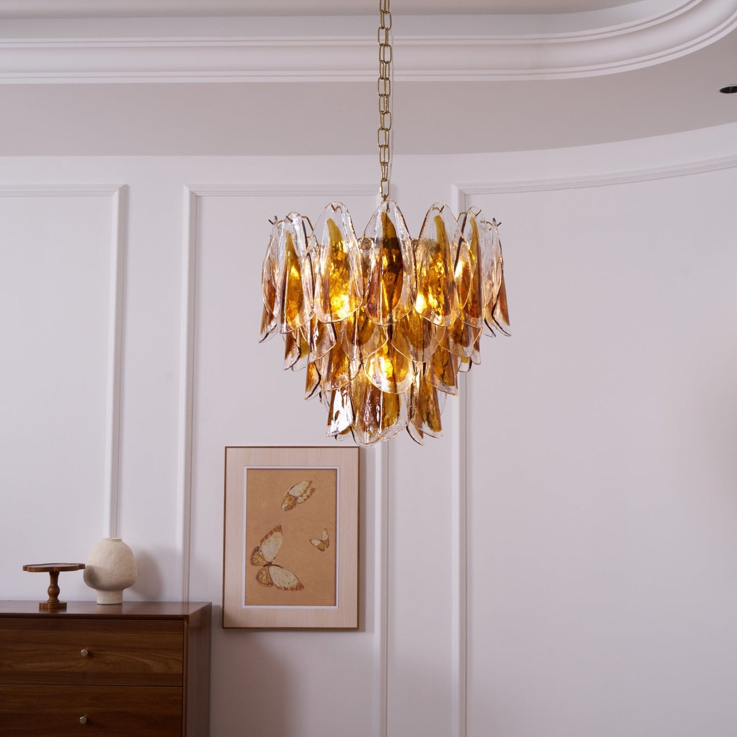 Solviva Murano Glass Chandelier - YIOSI