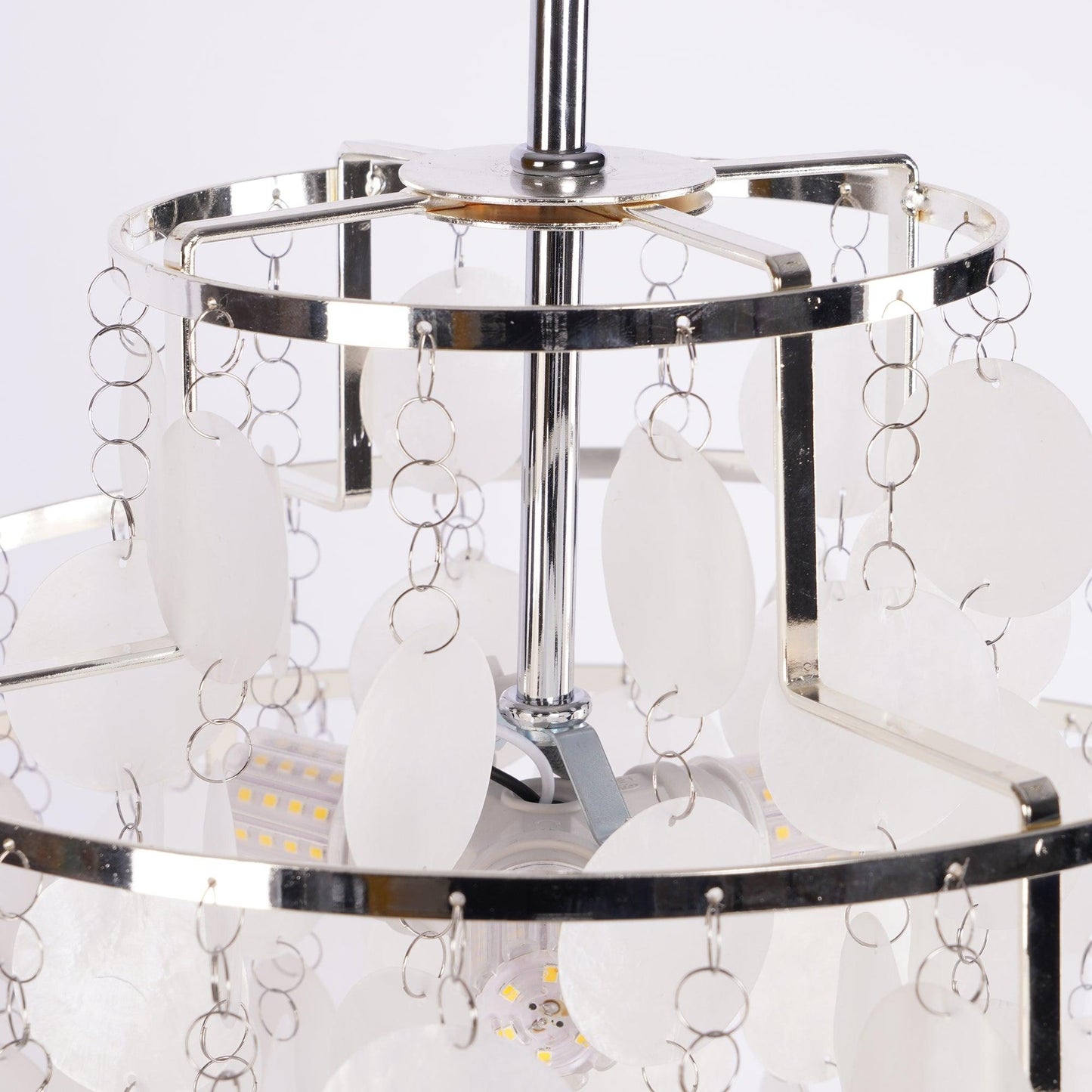 Round Shell Chandelier - YIOSI