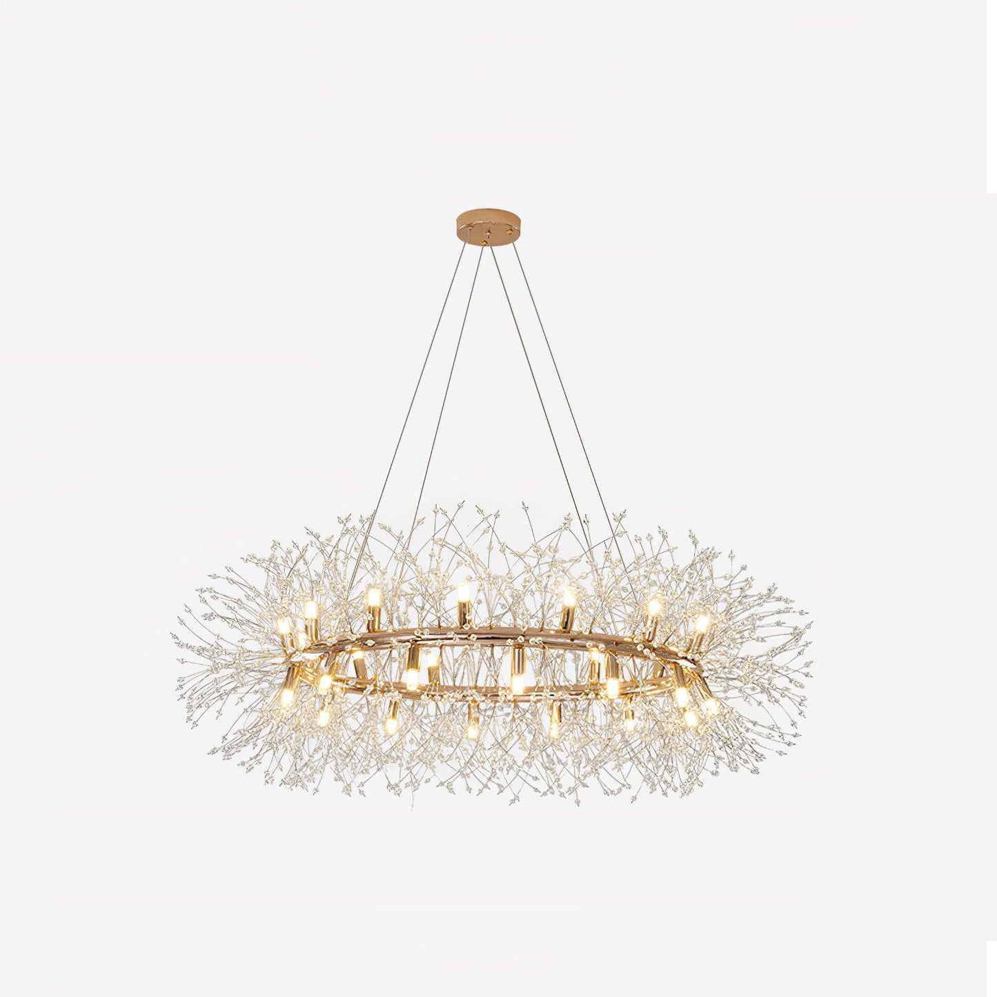 Dandelion Round Chandelier - YIOSI