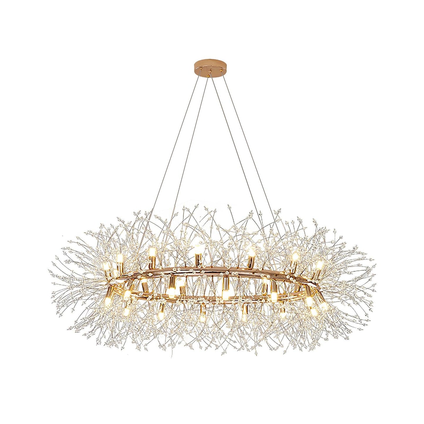 Dandelion Round Chandelier - YIOSI