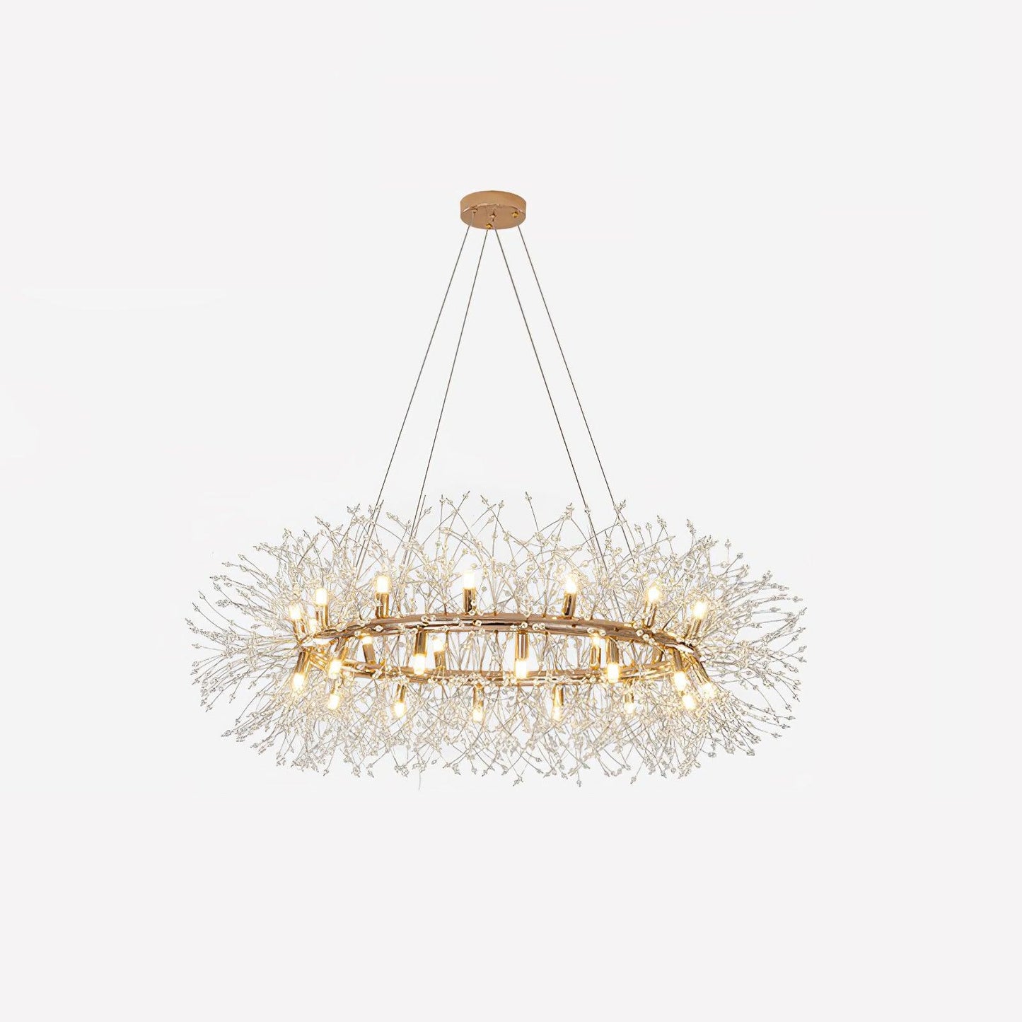 Dandelion Round Chandelier - YIOSI