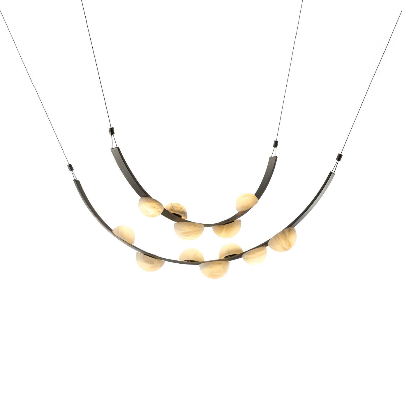 Dew Drops Alabaster Chandelier - YIOSI