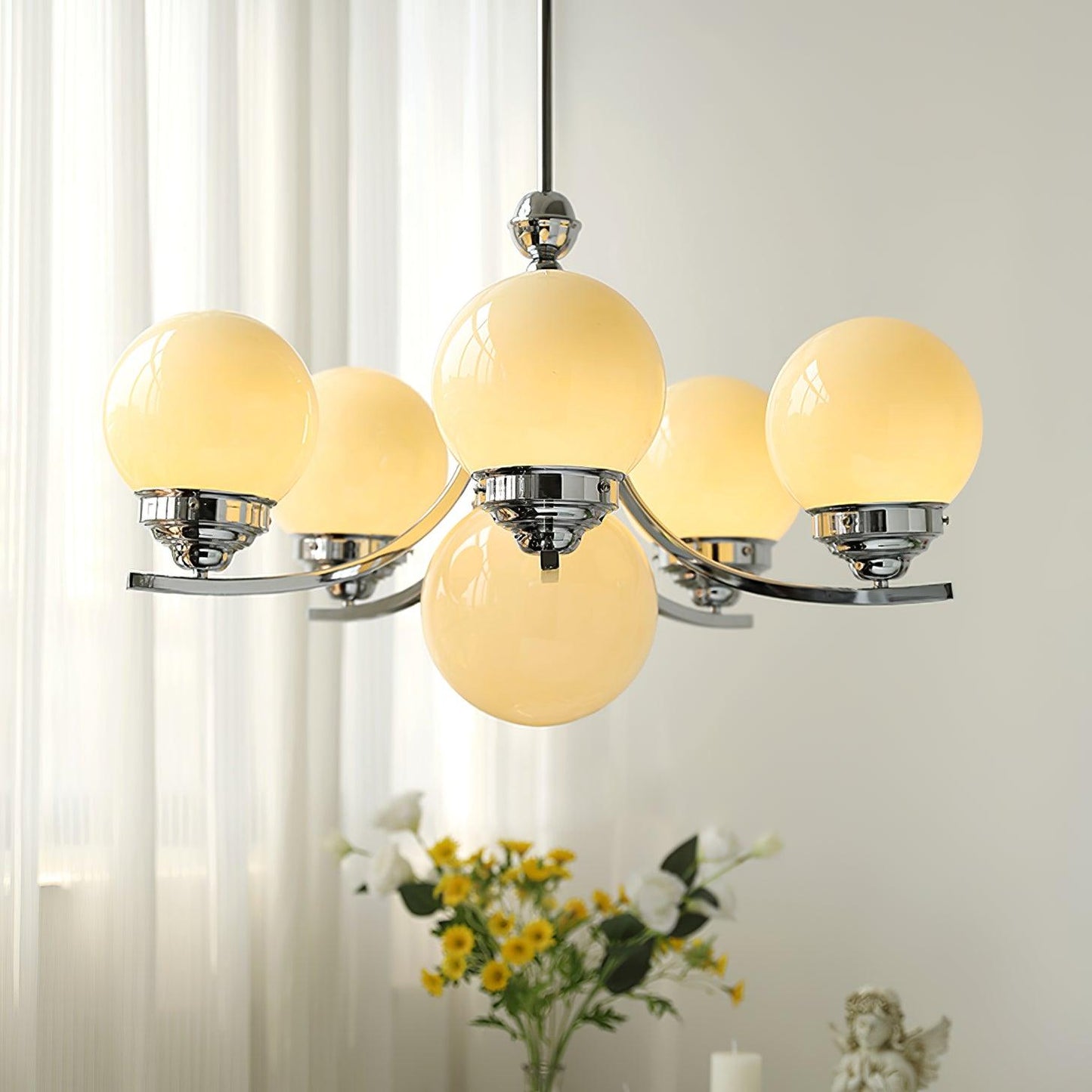 Dewdrop Globe Chandelier - YIOSI