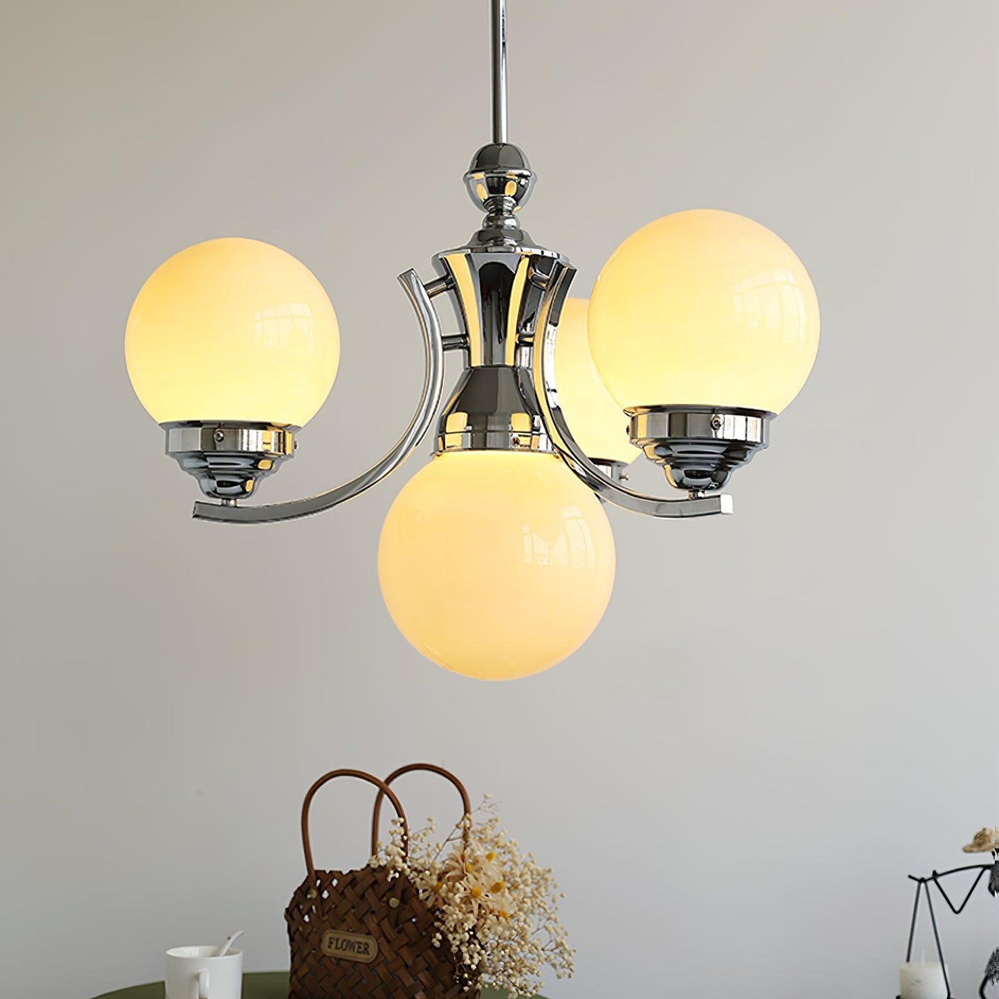 Dewdrop Globe Chandelier - YIOSI