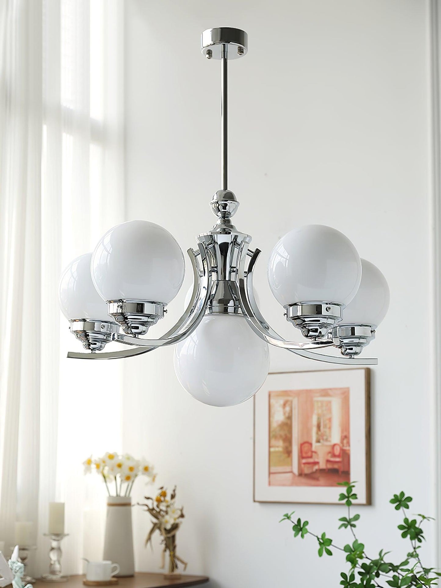 Dewdrop Globe Chandelier - YIOSI