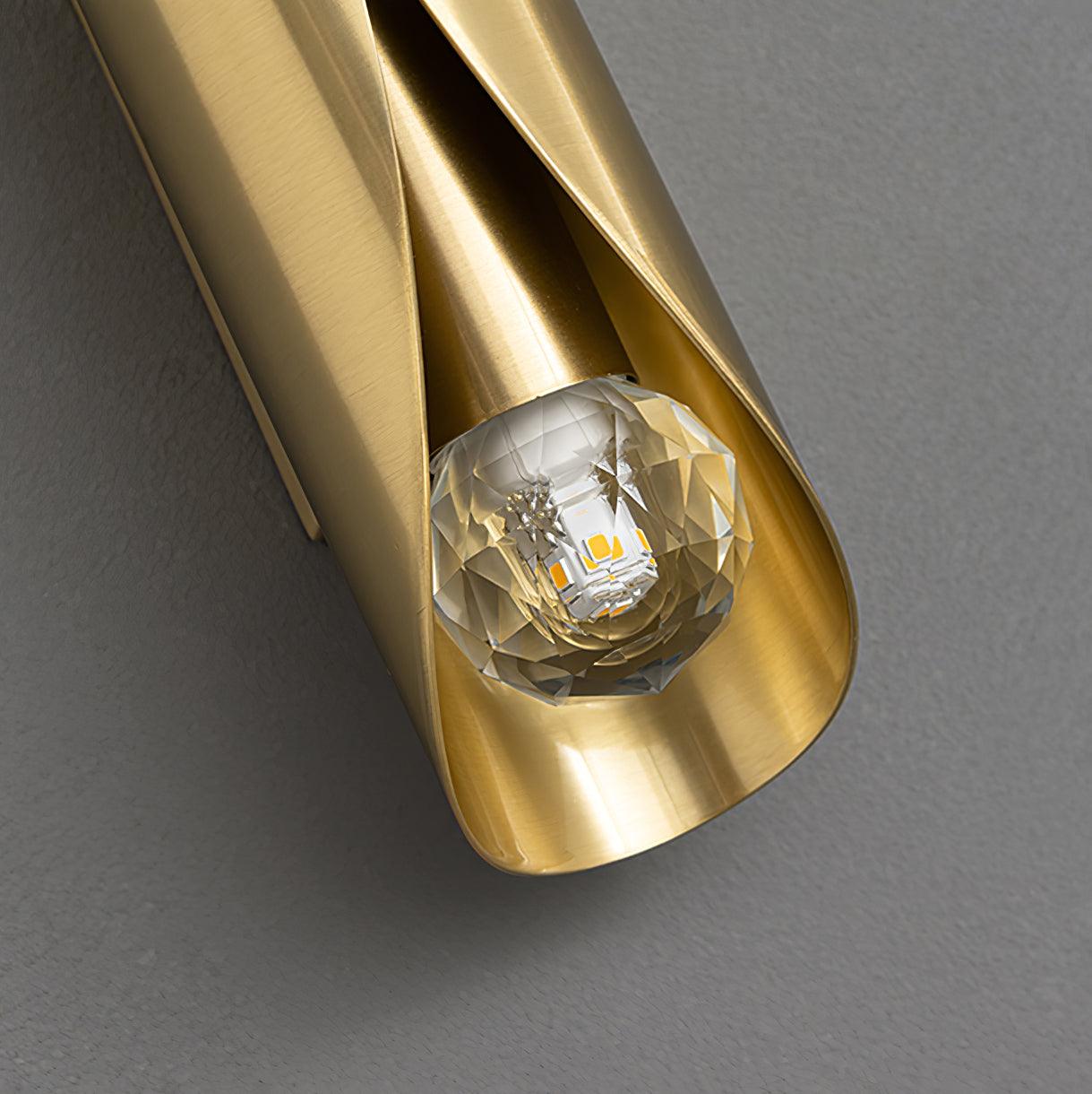 Diamonds Brass Wall Lamp - YIOSI