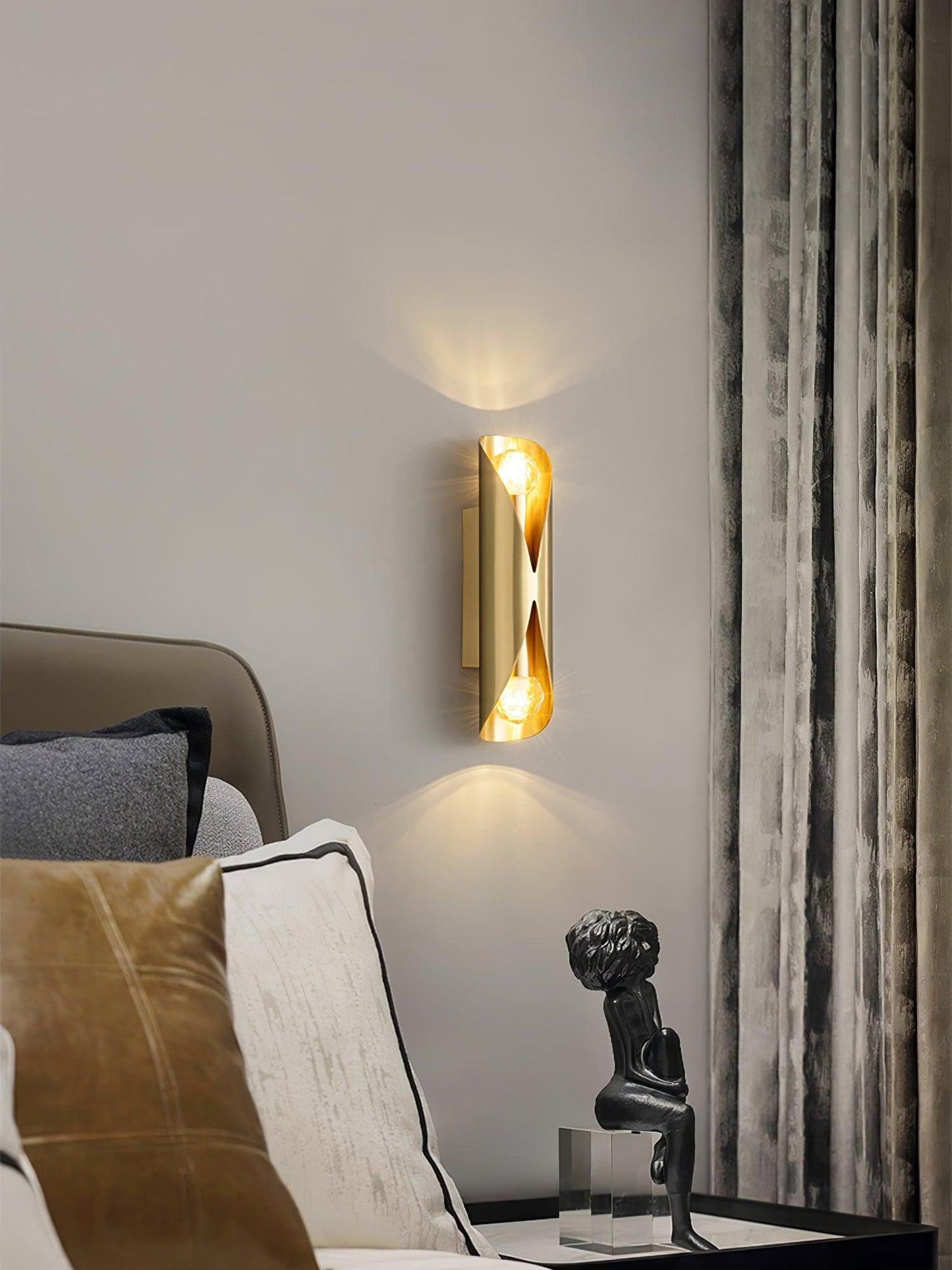 Diamonds Brass Wall Lamp - YIOSI