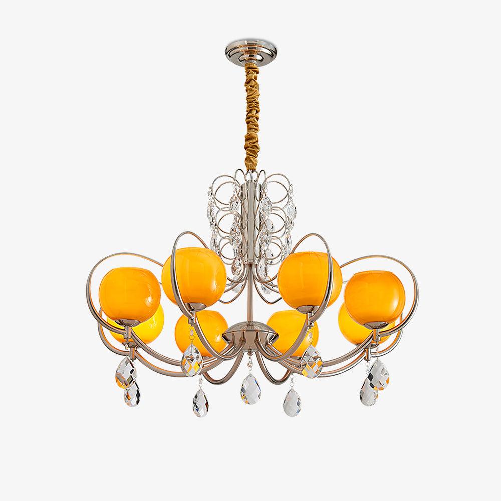 Doria Crystal Chandelier - YIOSI