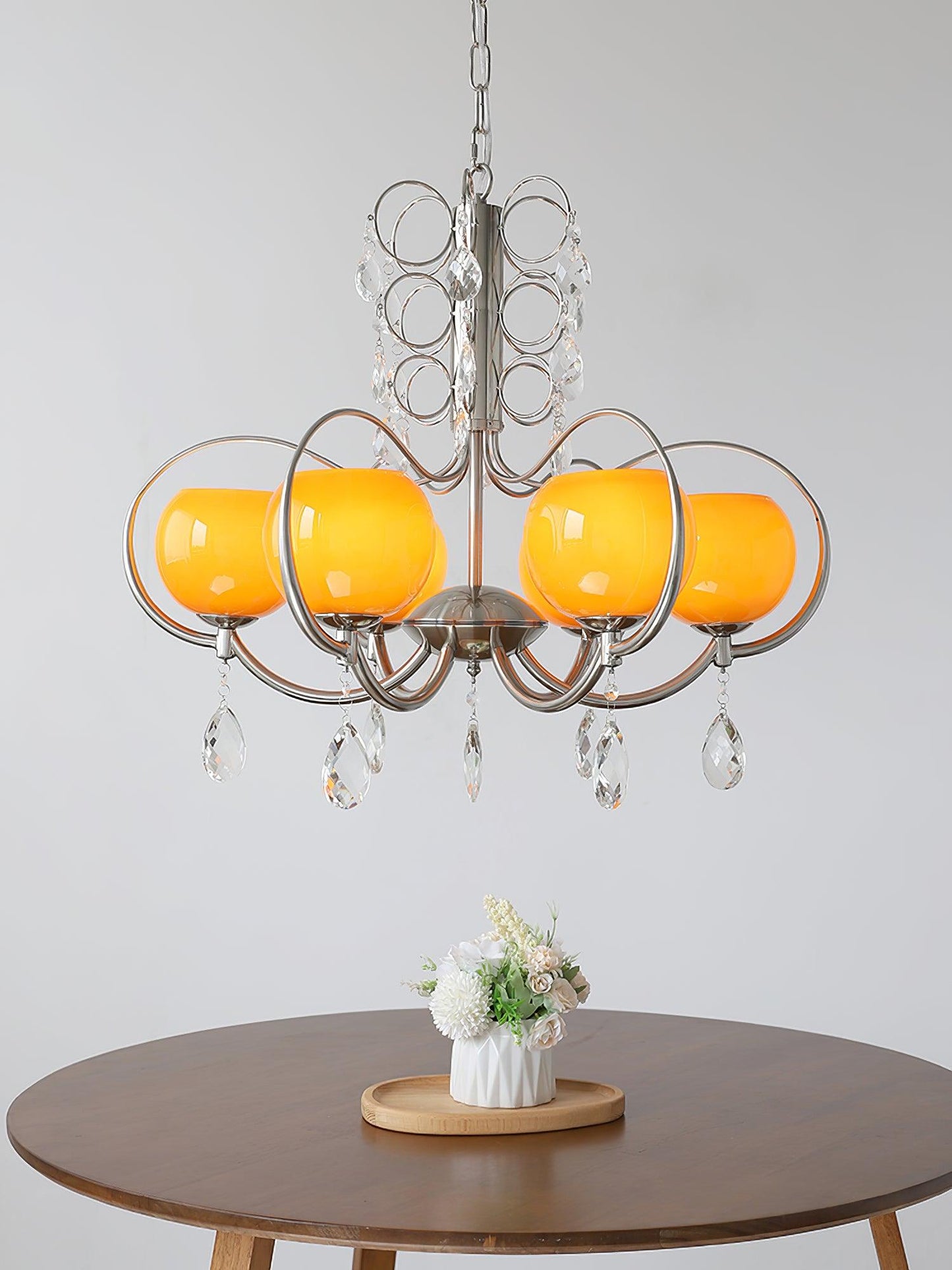Doria Crystal Chandelier - YIOSI