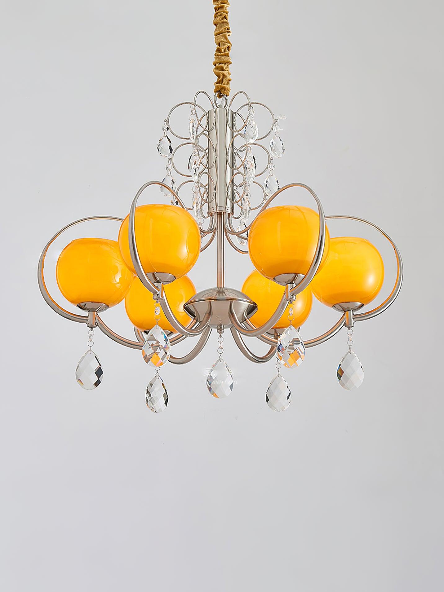 Doria Crystal Chandelier - YIOSI