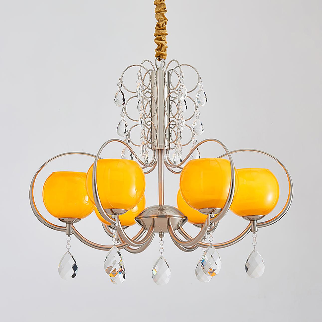 Doria Crystal Chandelier - YIOSI