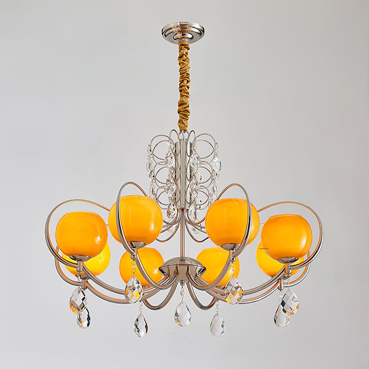 Doria Crystal Chandelier - YIOSI
