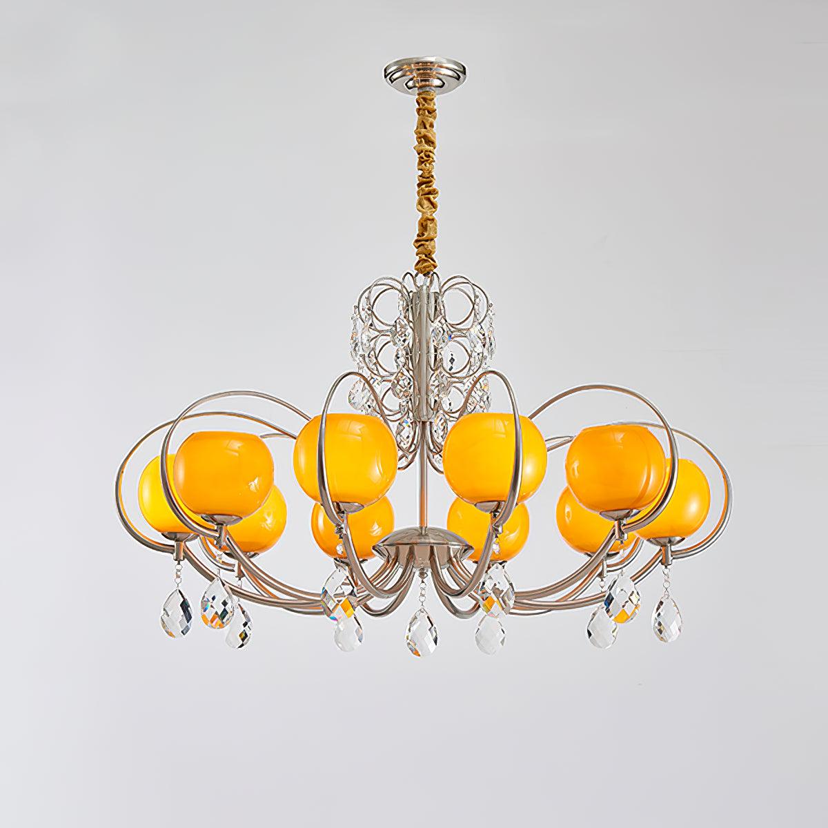 Doria Crystal Chandelier - YIOSI