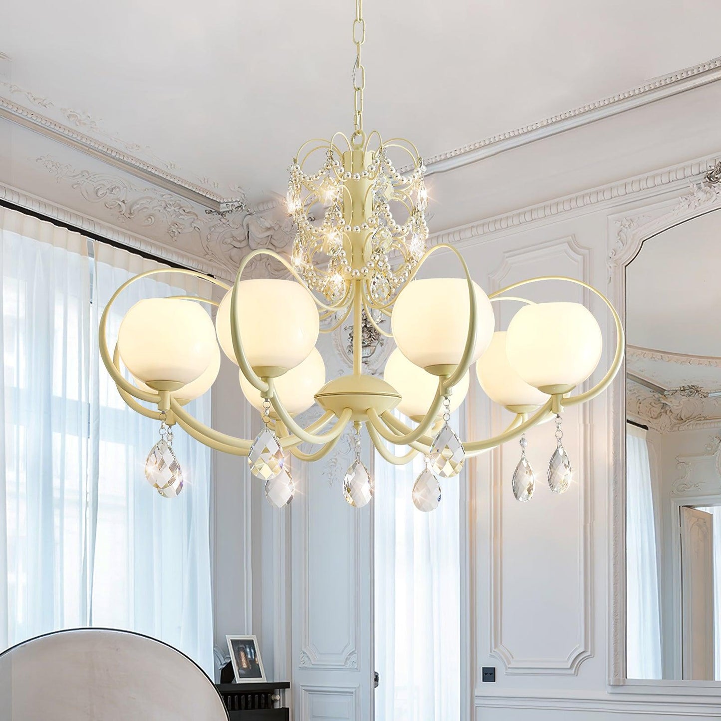 Doria Crystal Chandelier - YIOSI