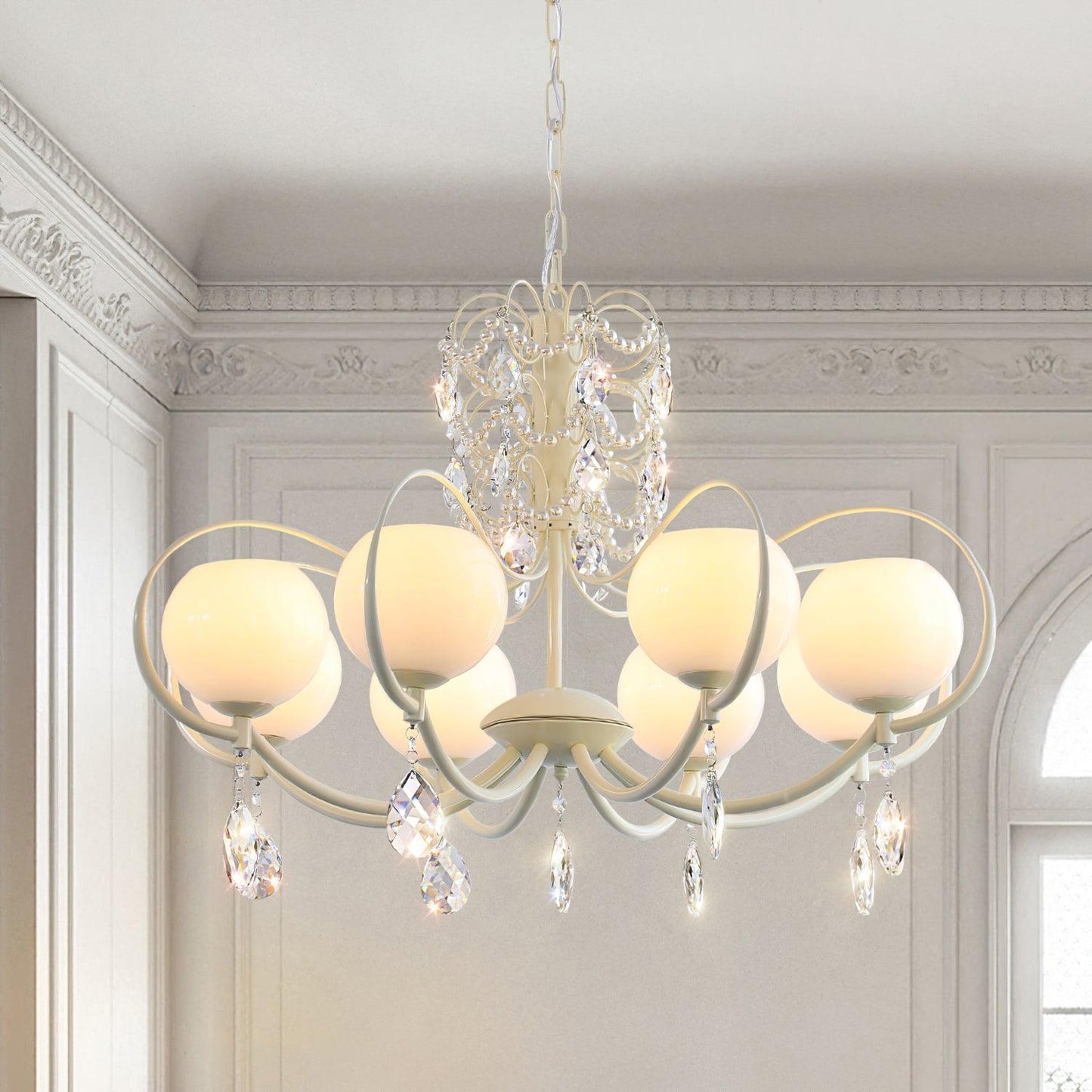 Doria Crystal Chandelier - YIOSI