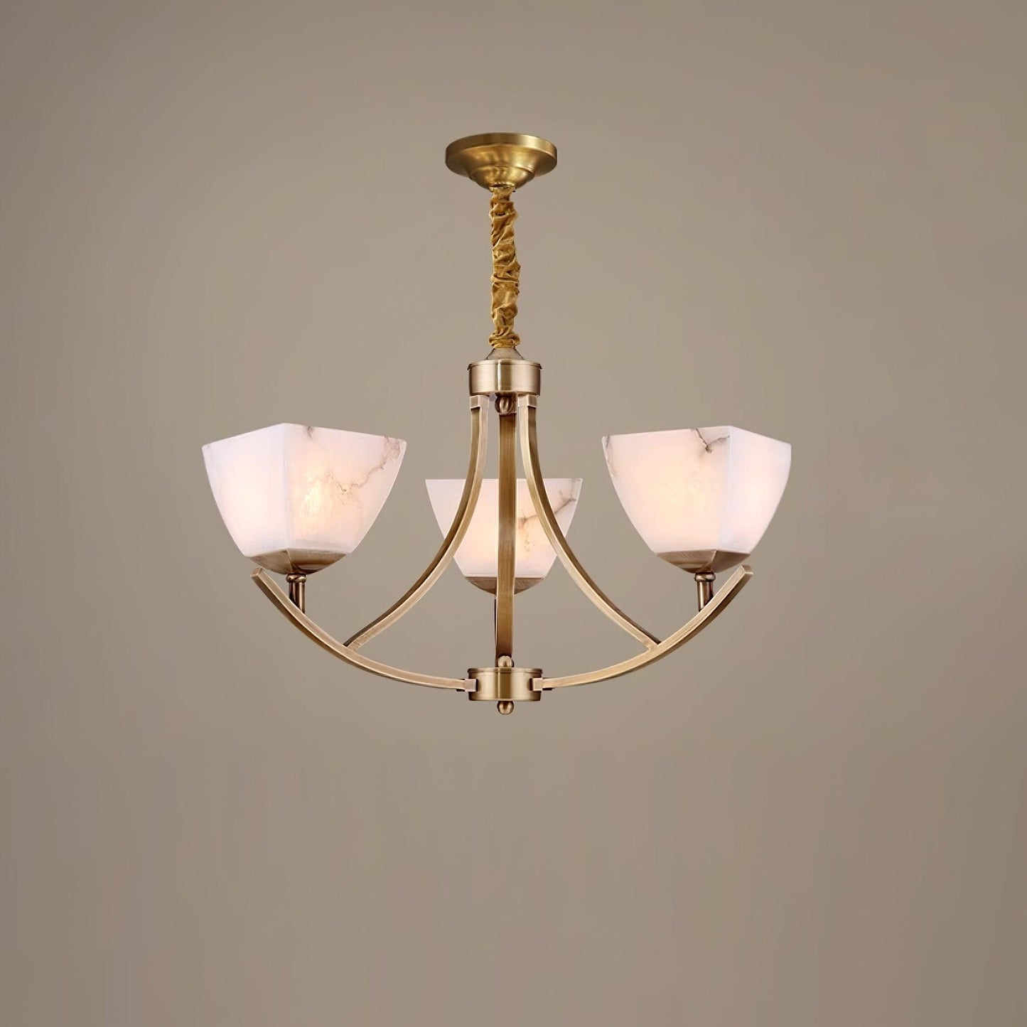 Dover Brass Chandelier - YIOSI