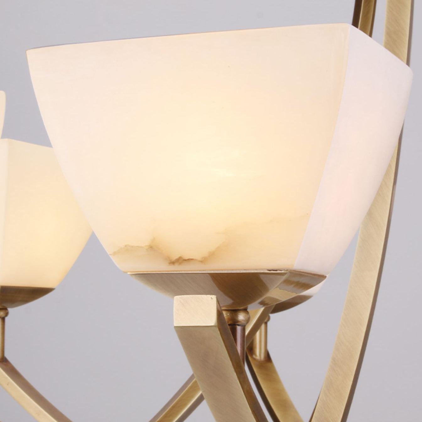 Dover Brass Chandelier - YIOSI