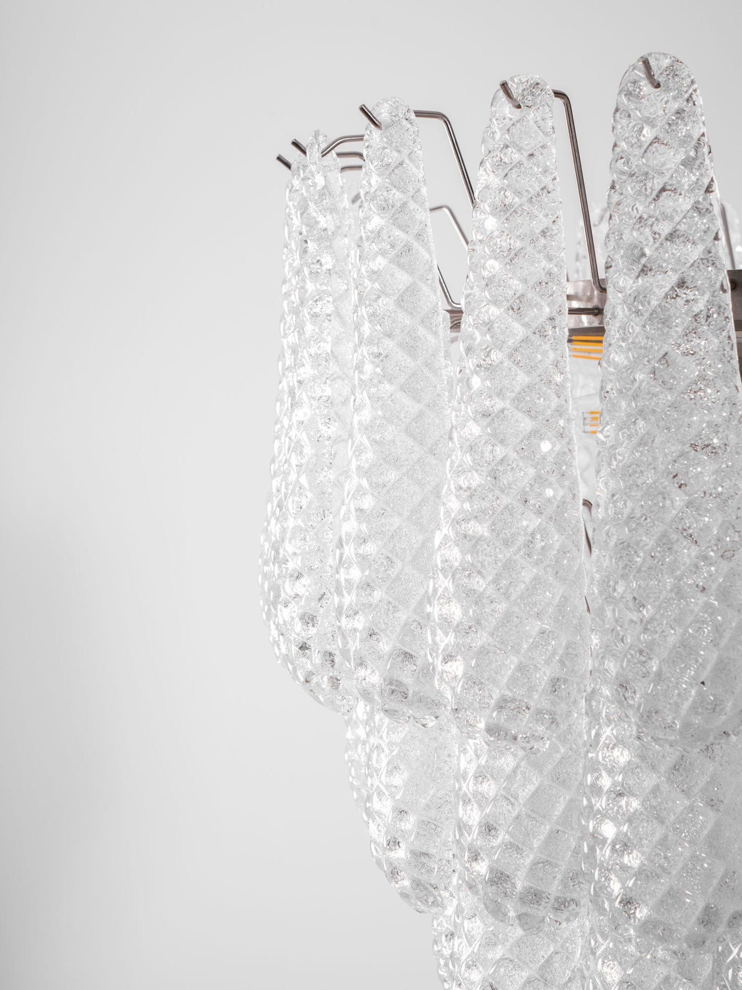 Murano Glass Droplet Chandelier - YIOSI