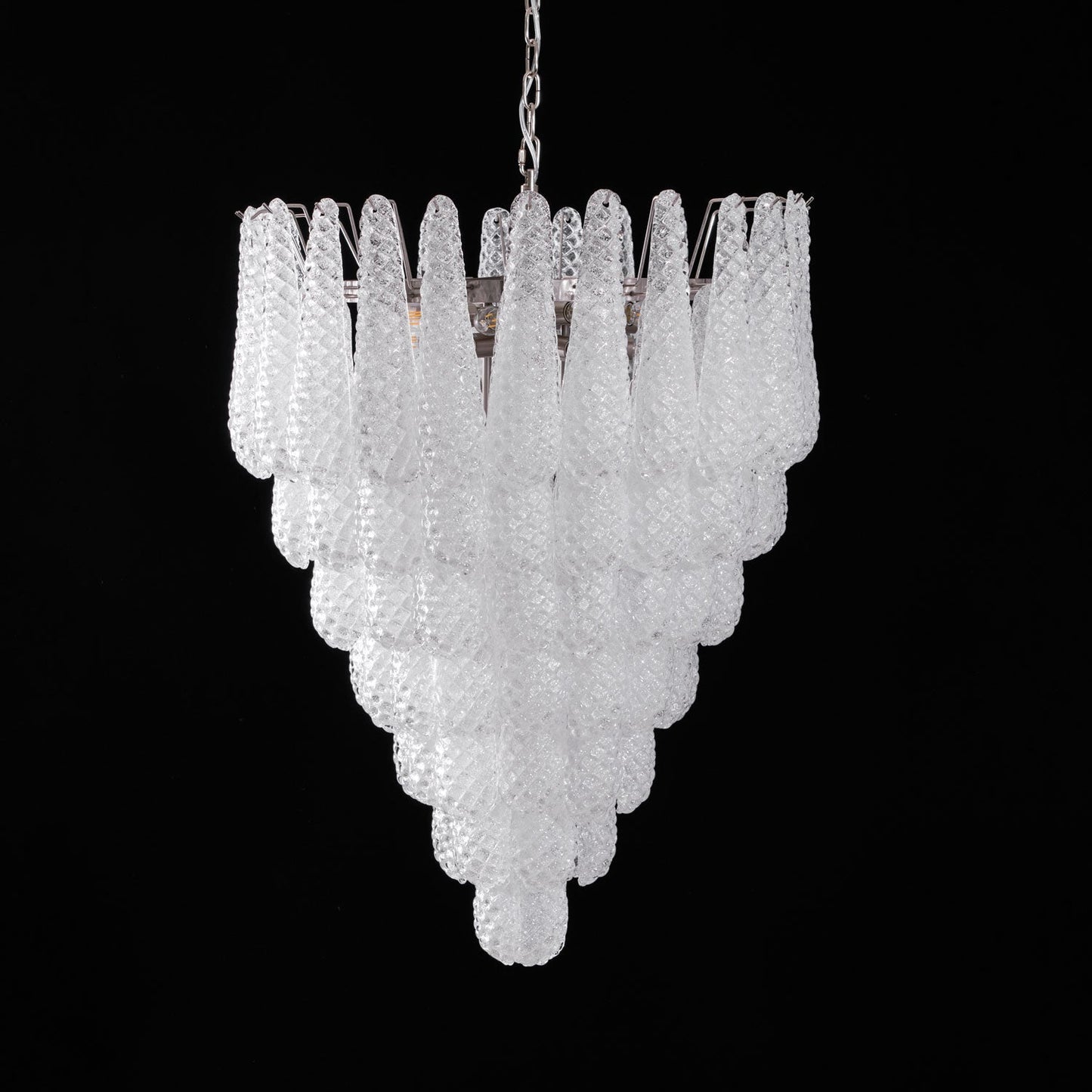 Murano Glass Droplet Chandelier - YIOSI