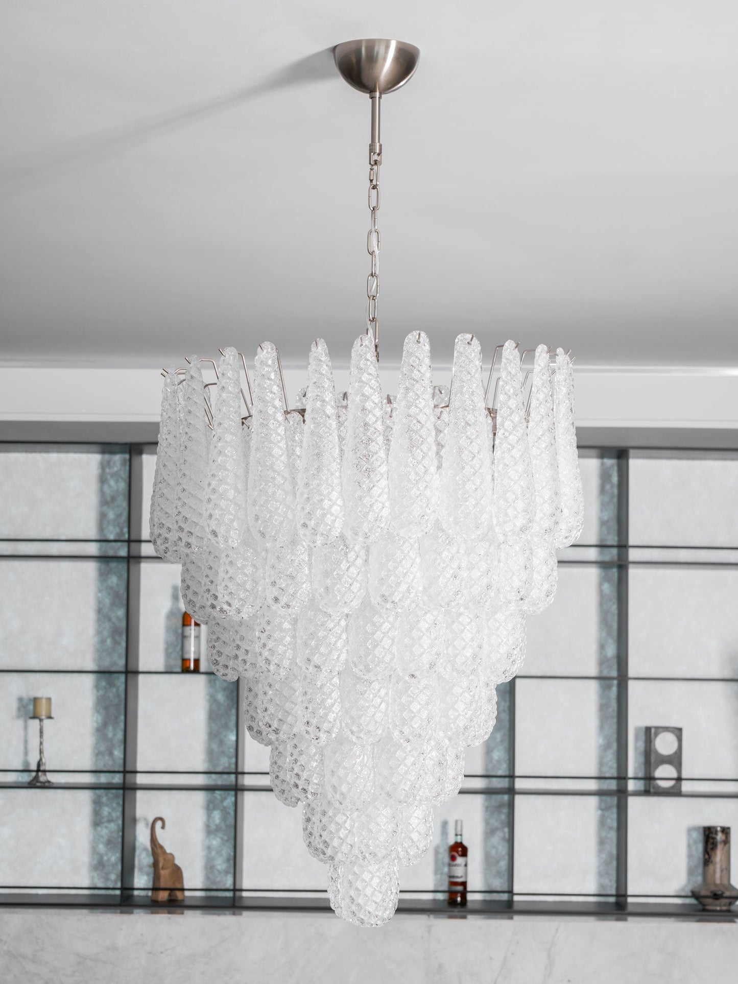 Murano Glass Droplet Chandelier - YIOSI